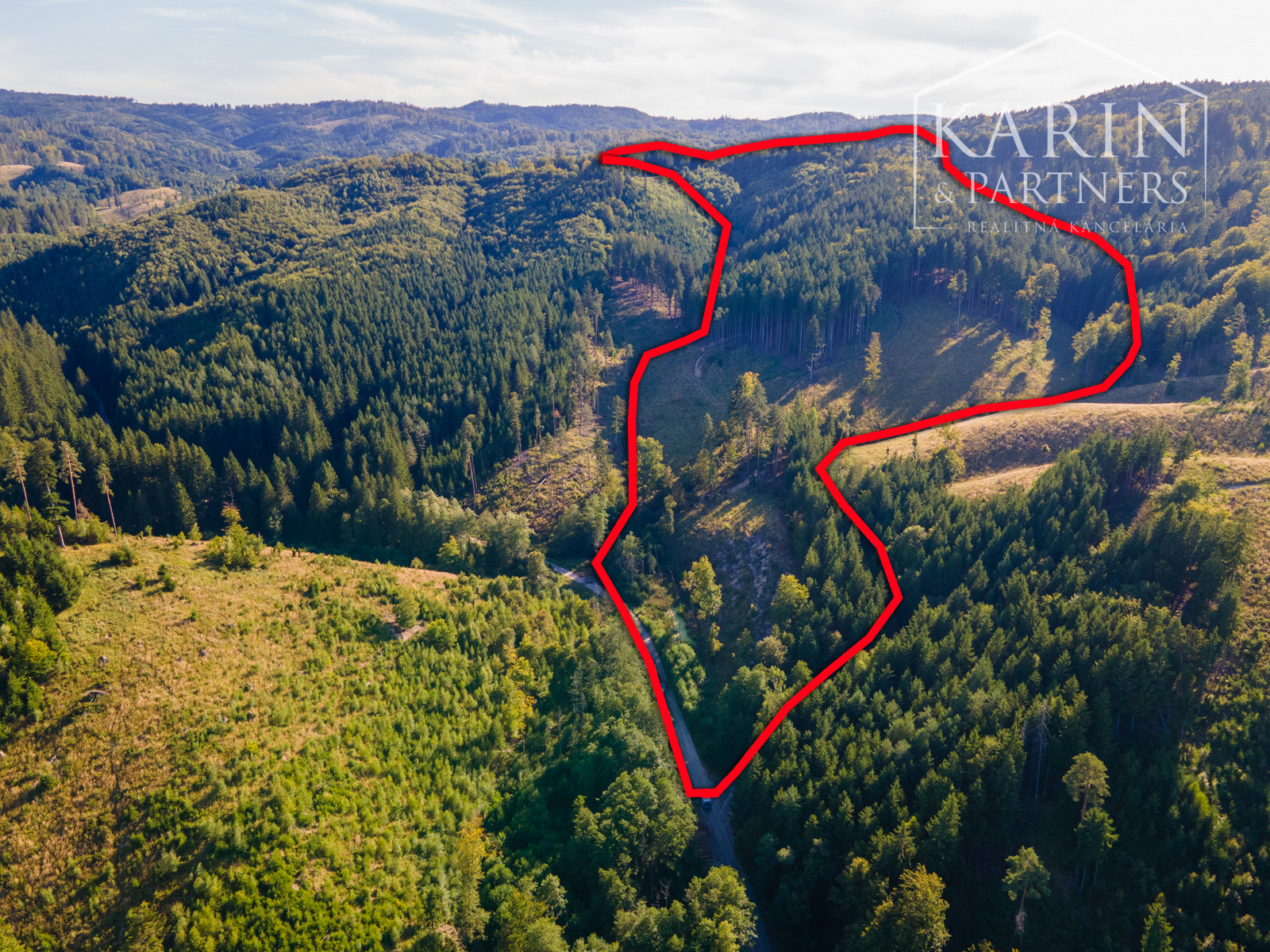 HOSPODÁRSKY LES V OBCI BUDIŠ V OKRESE TURČIANSKE TEPLICE