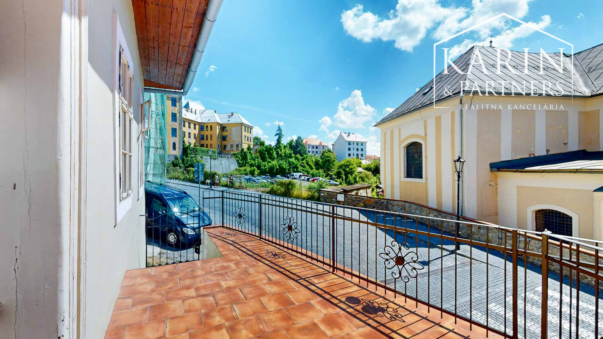 Zabehnutý Mezonet s Terasou a výhľadom na Banskú Štiavnicu