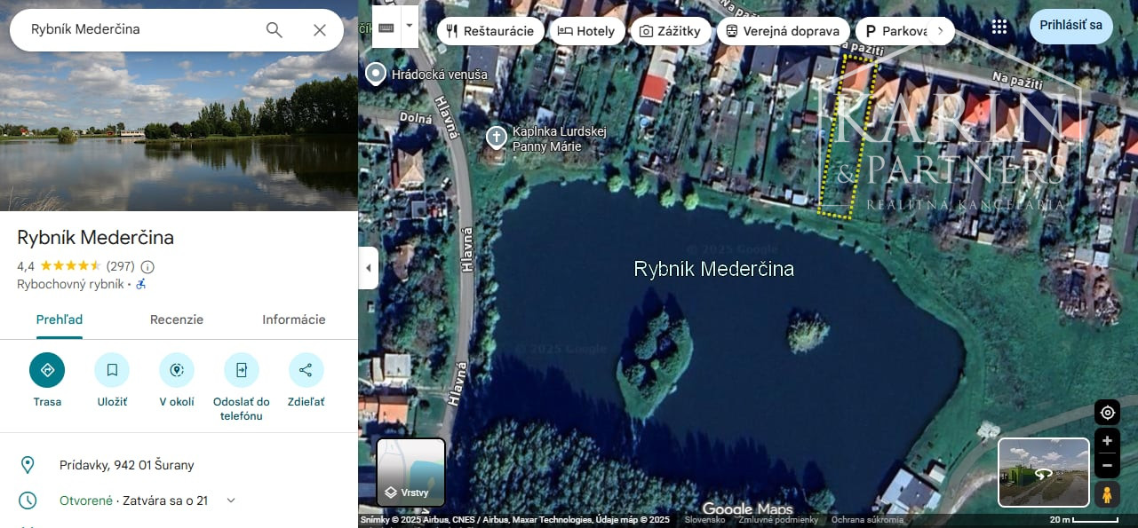 TIP: Exkluzívne len u nás: 5izbový rodinný dom v obci Nitriansky Hrádok, priamo na brehu rybníka Mederčina