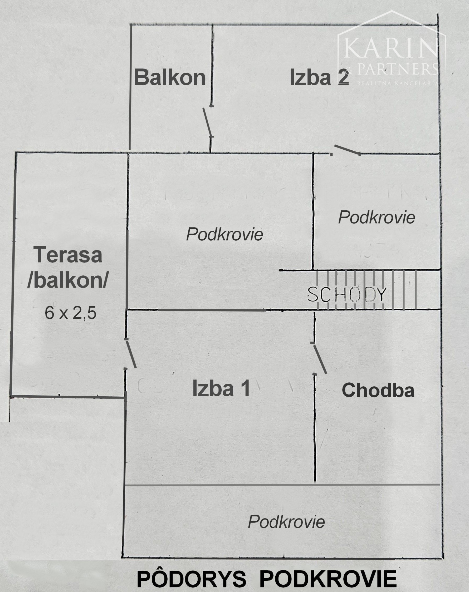 Dvojpodlažný podkrovný 3-izbový rodinný dom, Nové Zámky