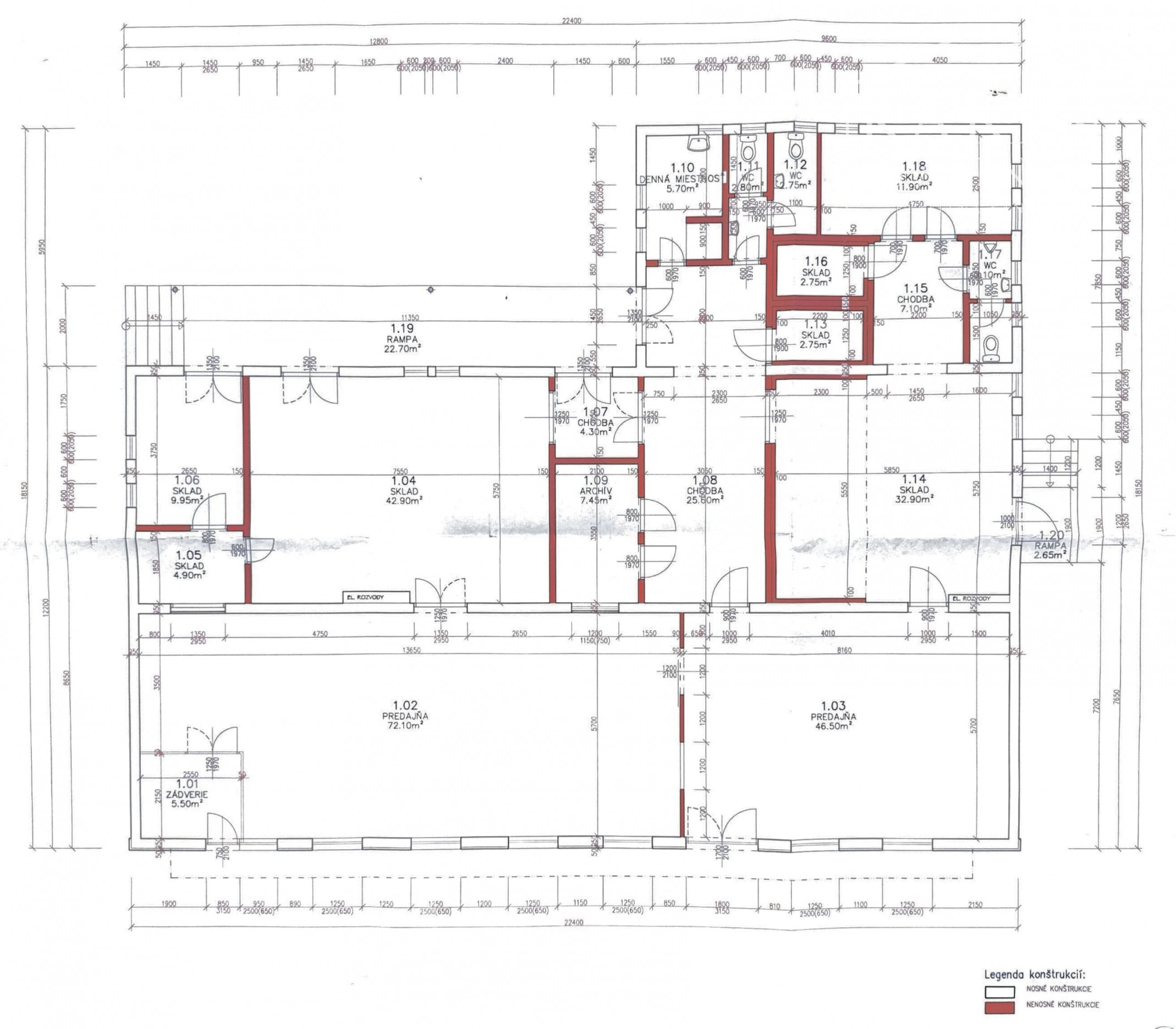 Prenájom priestorov a skladov na podnikanie, na sídlisku SNP, Skalica