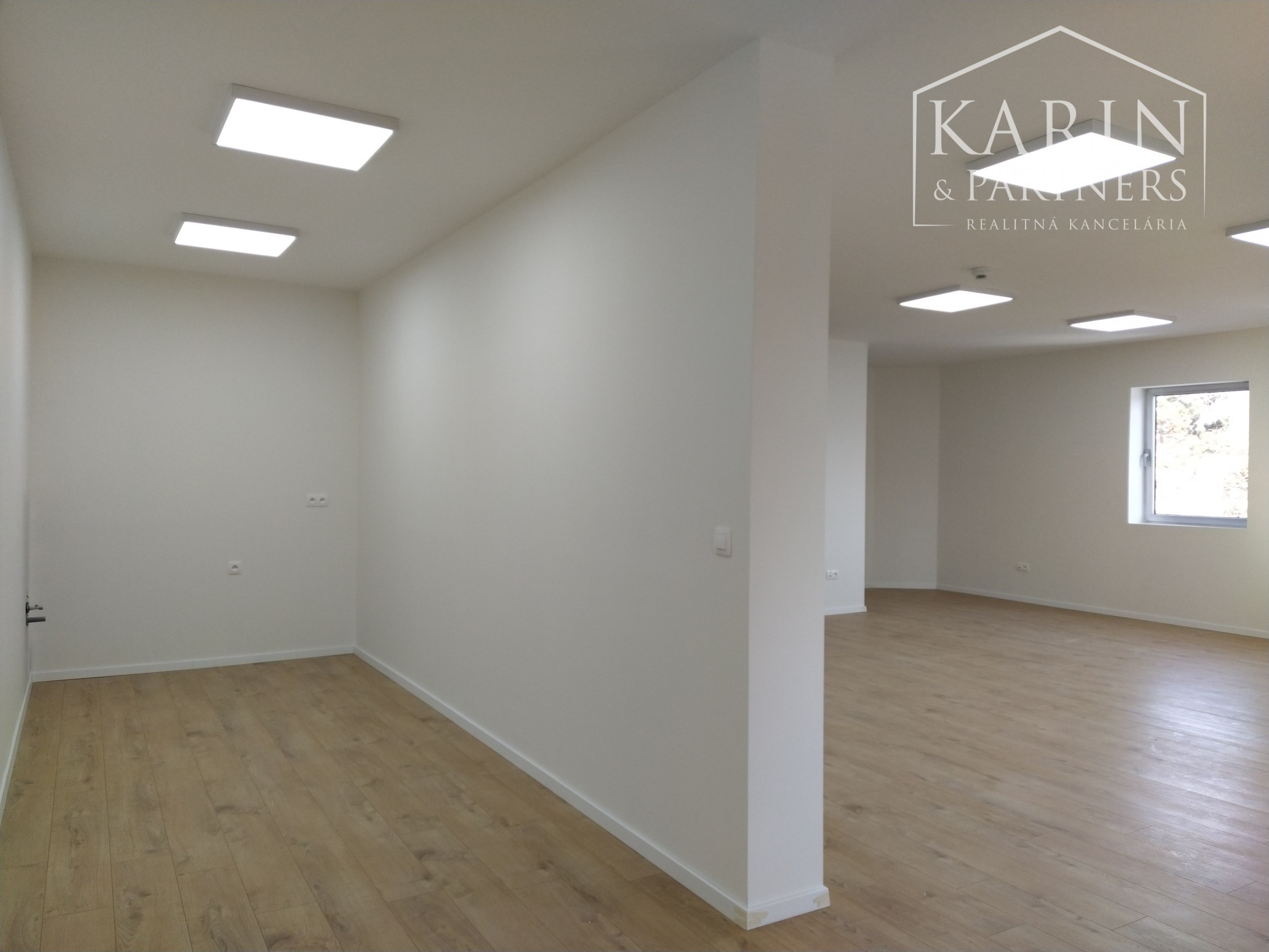 Prenájom klimat. viacúčelová miestnosť 92 m2 s kuchynkou/ sprchou, ul. Polianky, BA IV., Dúbravka