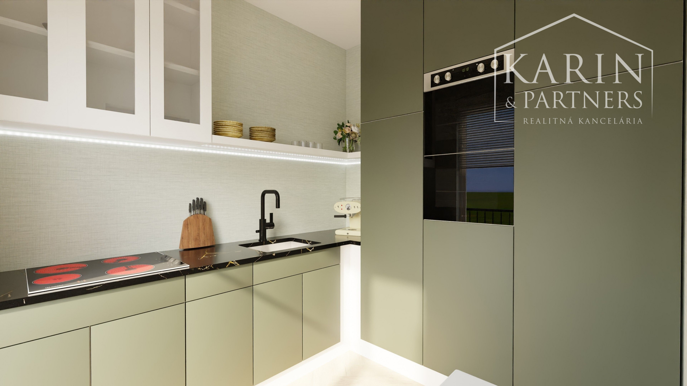 Vajnory - 3 izbový byt s loggiou, pivnicou  a parkovaním