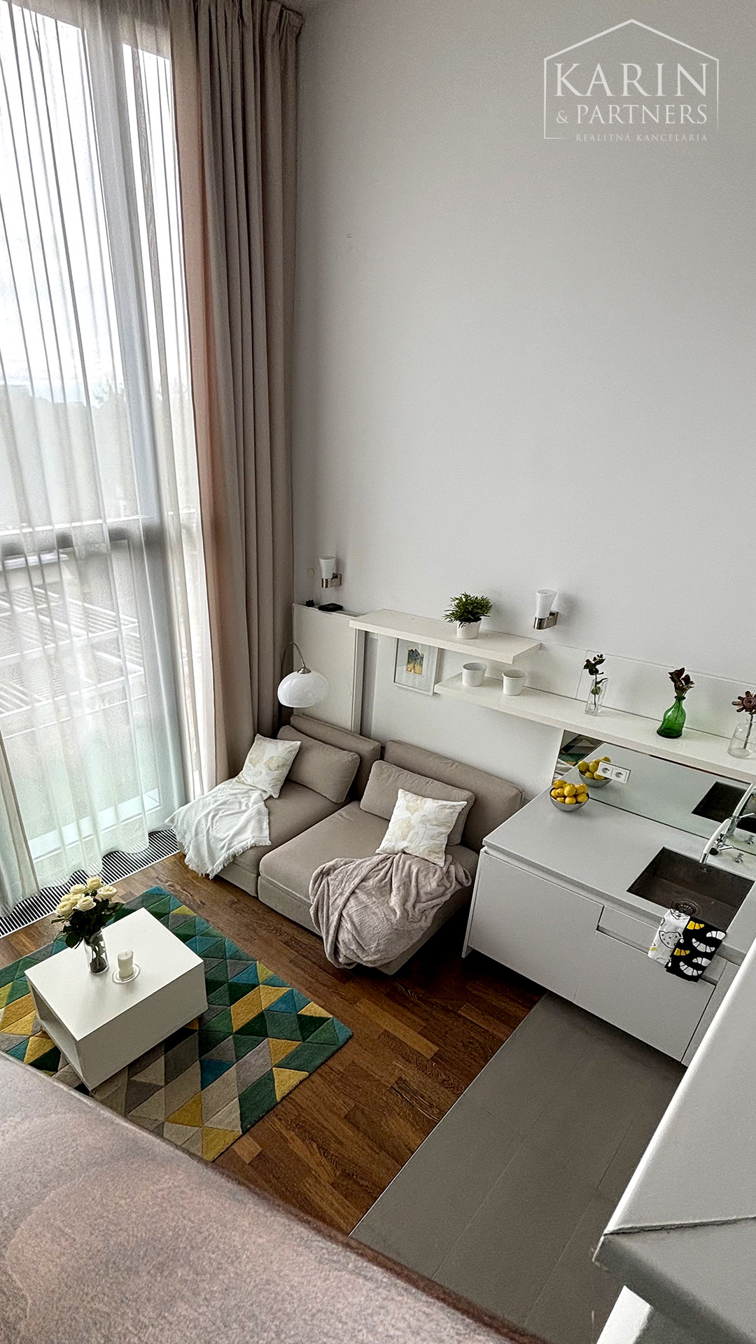 Prenájom – 2 izbový byt na prémiovej adrese v komplexe Eurovea – BA I