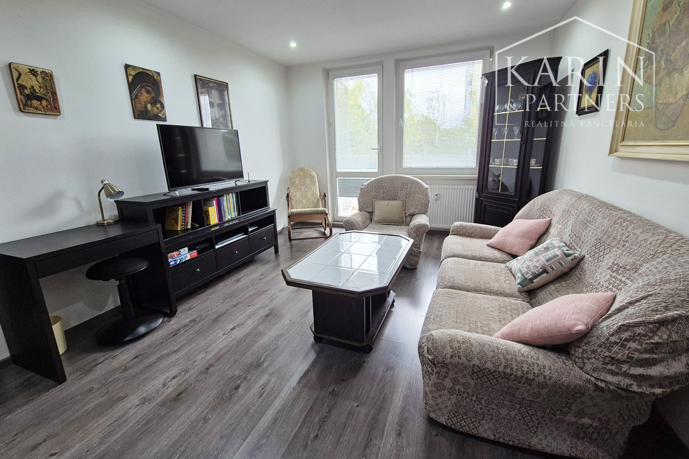 **REZERVOVANÝ**  2-izbový byt s balkónom A. Kubinu v Trnave