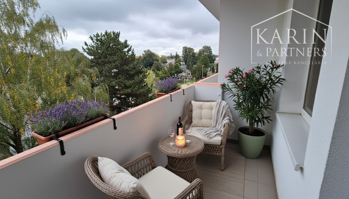 **REZERVOVANÝ**  2-izbový byt s balkónom A. Kubinu v Trnave