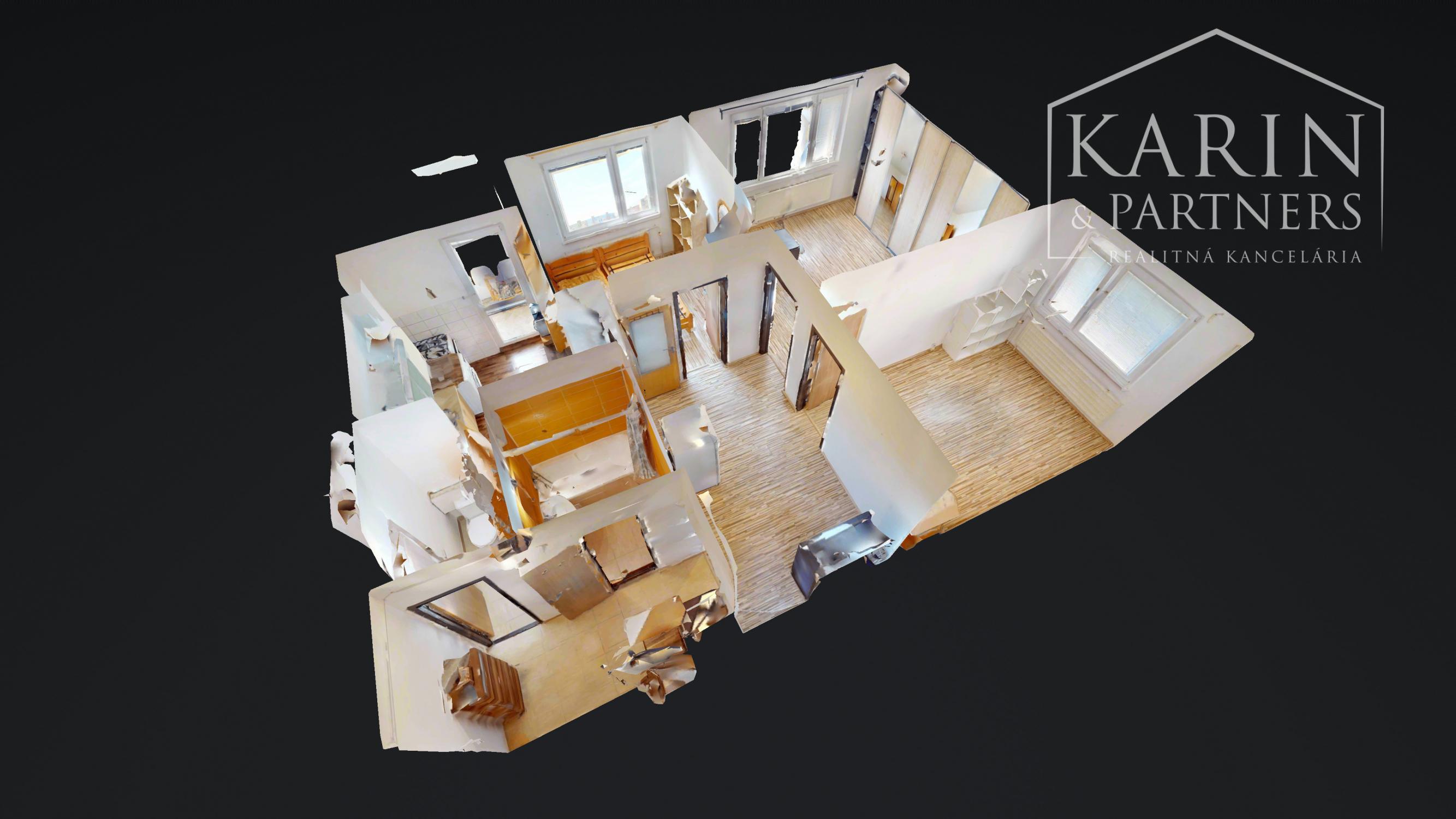 PREDANÝ-Váš domov - Vaše útočisko - 3IB na predaj,- Furdeková, Petržalka