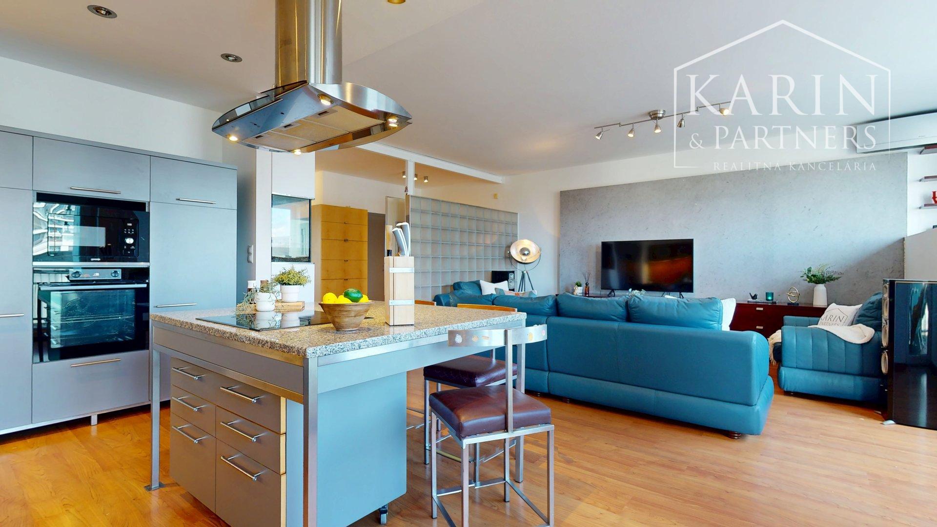 KOMPLETNE ŠTÝLOVO ZARIADENÝ 3I BYT S LODŽIOU A BALKÓNOM