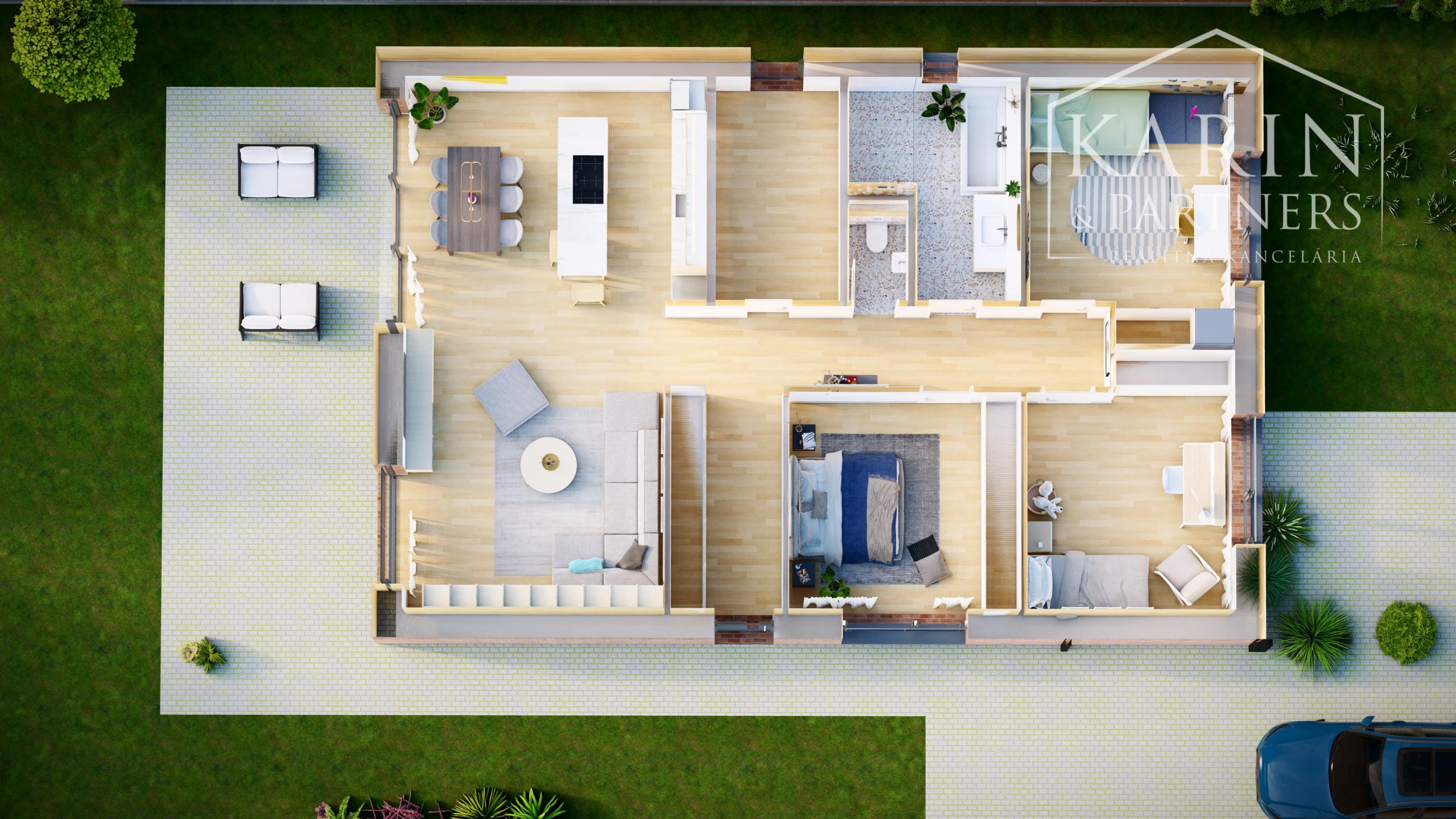 Moderný 4-izbový, pasívny rodinný dom v oáze pohody – Hlboké, Lipová alej