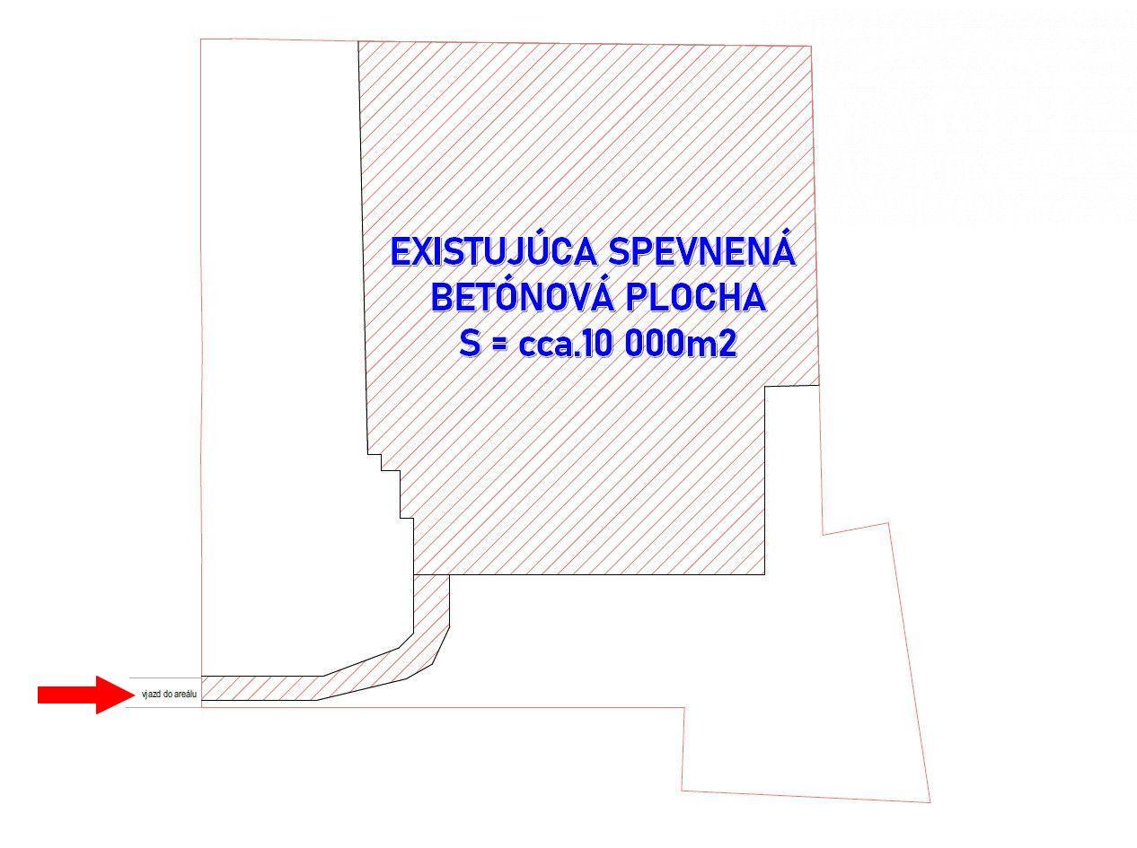 INVESTIČNÁ NEHNUTEĽNOSŤ - PRIEMYSELNÁ ZÓNA - VÝROBNÝ AREÁL