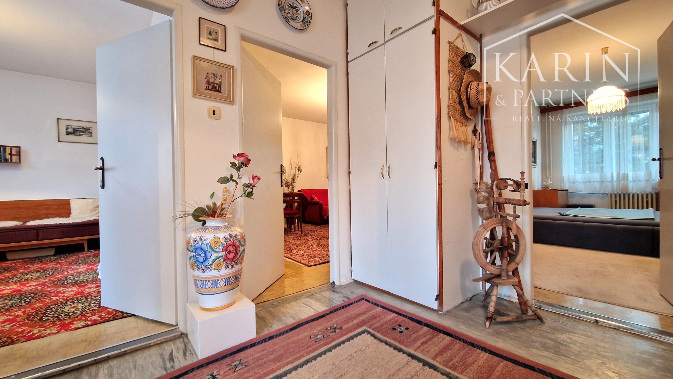 PRIESTRANNÝ 3I BYT S GARÁŽOU | HORSKÝ PARK | POTENCIÁL PREROBENIA NA 4I BYT