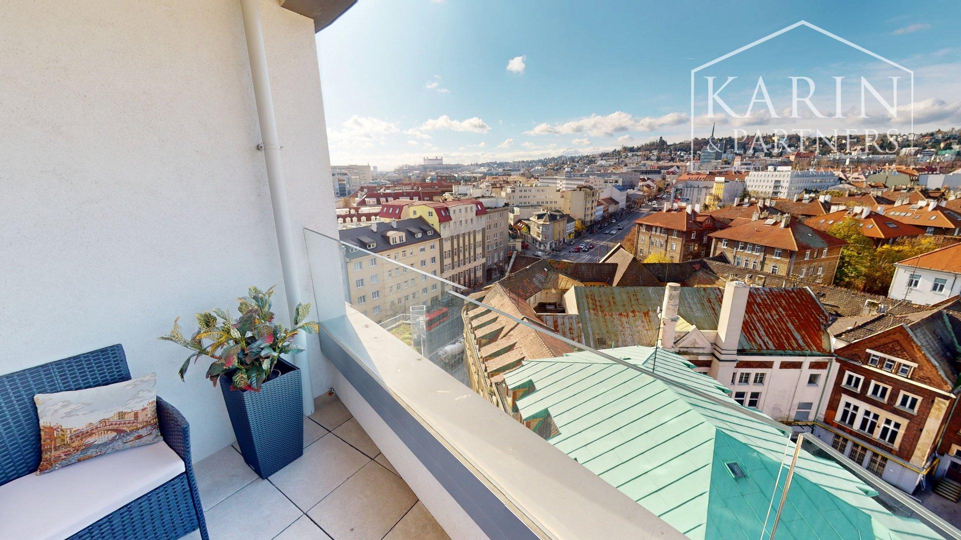 KOMPLETNE VKUSNE A KVALITNE ZARIADENÝ 2I BYT S LODŽIOU A GARÁŽOVÝM STOJISKOM