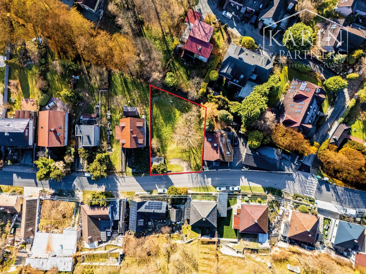 Stavebný pozemok s rozlohou 656 m² v obci Borinka.