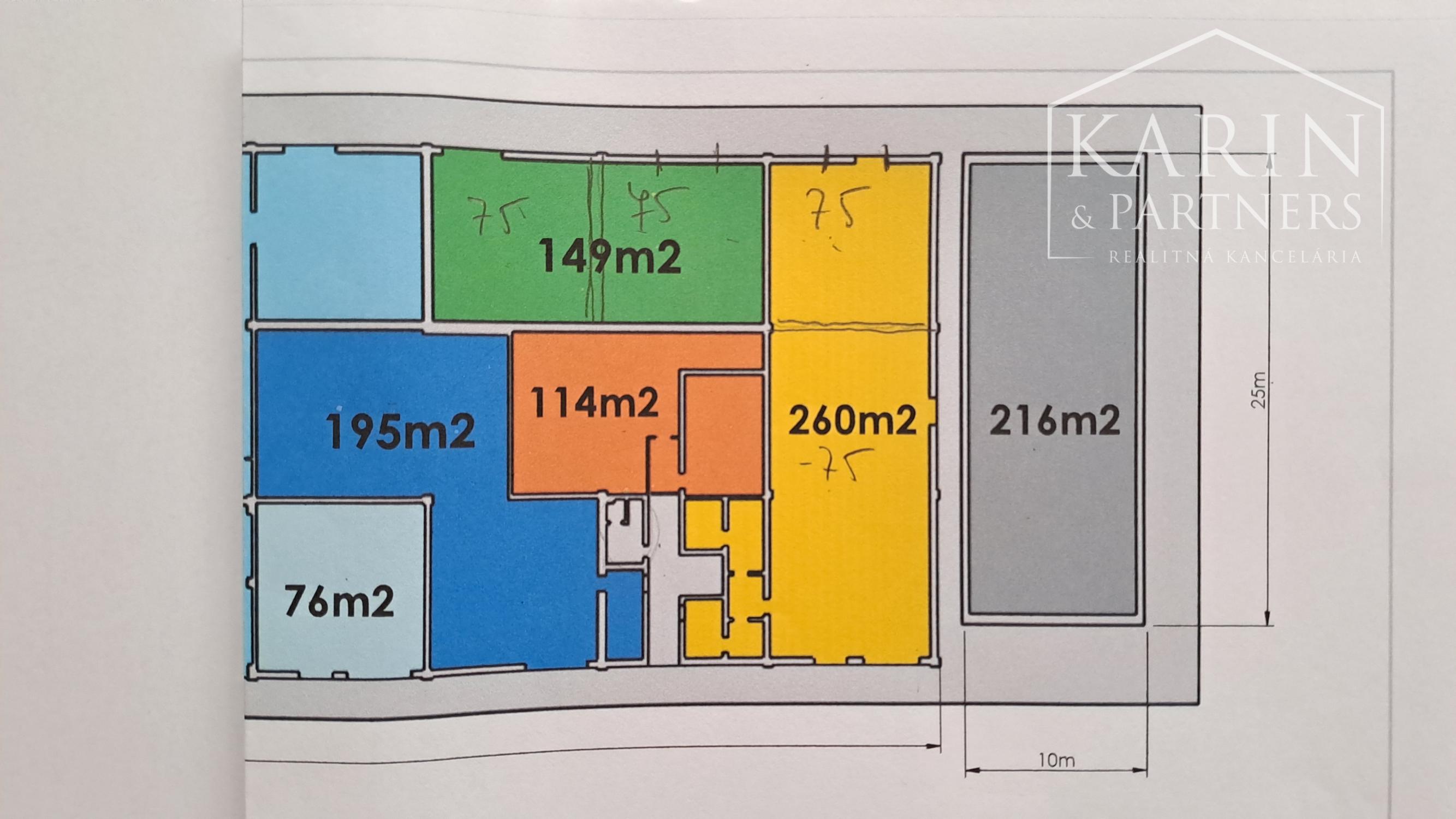 Prenájom skladové priestory od 114 m2, Hurbanova ulica, Piešťany