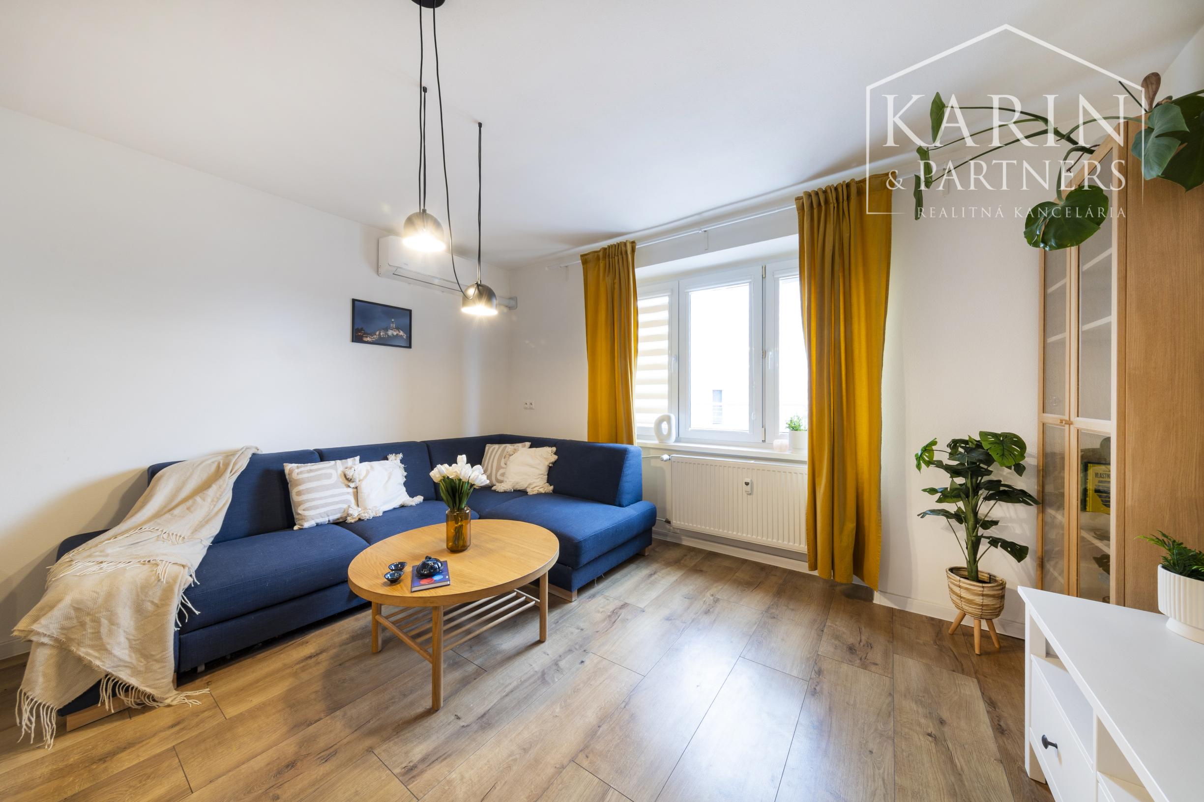 3-izbový byt v centre mesta, kompletná rekonštrukcia