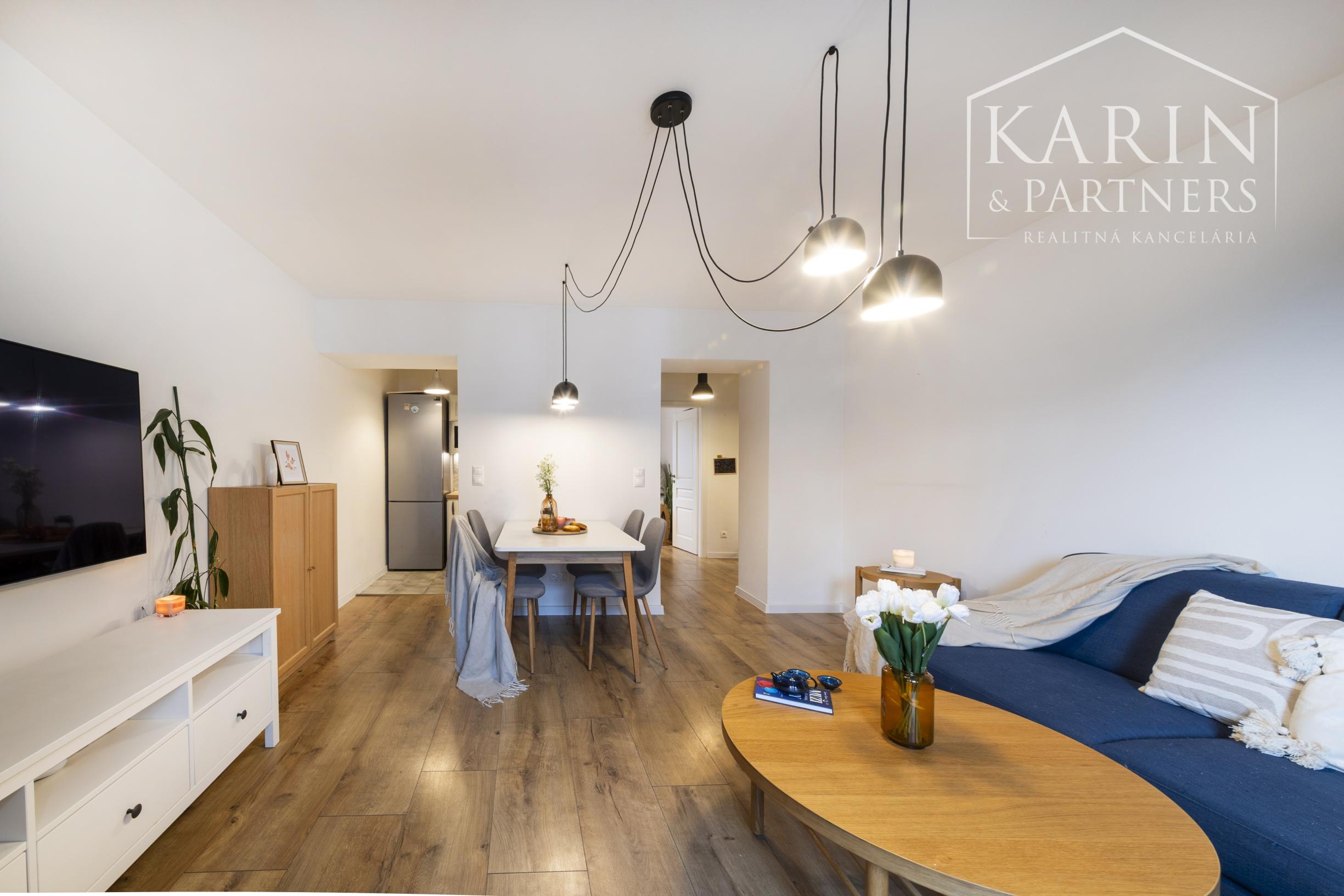 3-izbový byt v centre mesta, kompletná rekonštrukcia