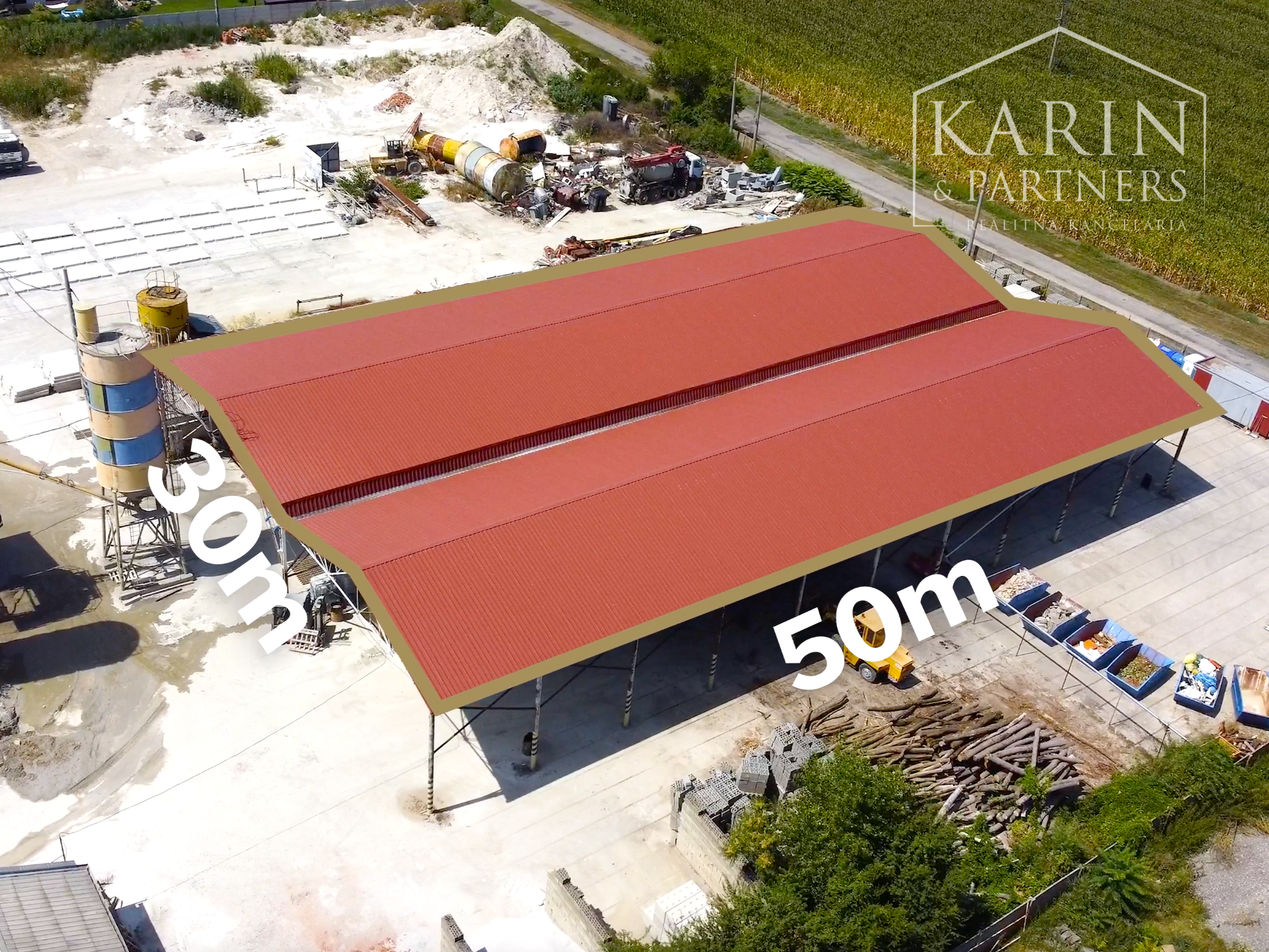 PRENÁJOM kompletne vybavenej betonárky s personálom, 4KM - od mesta ŠURANY