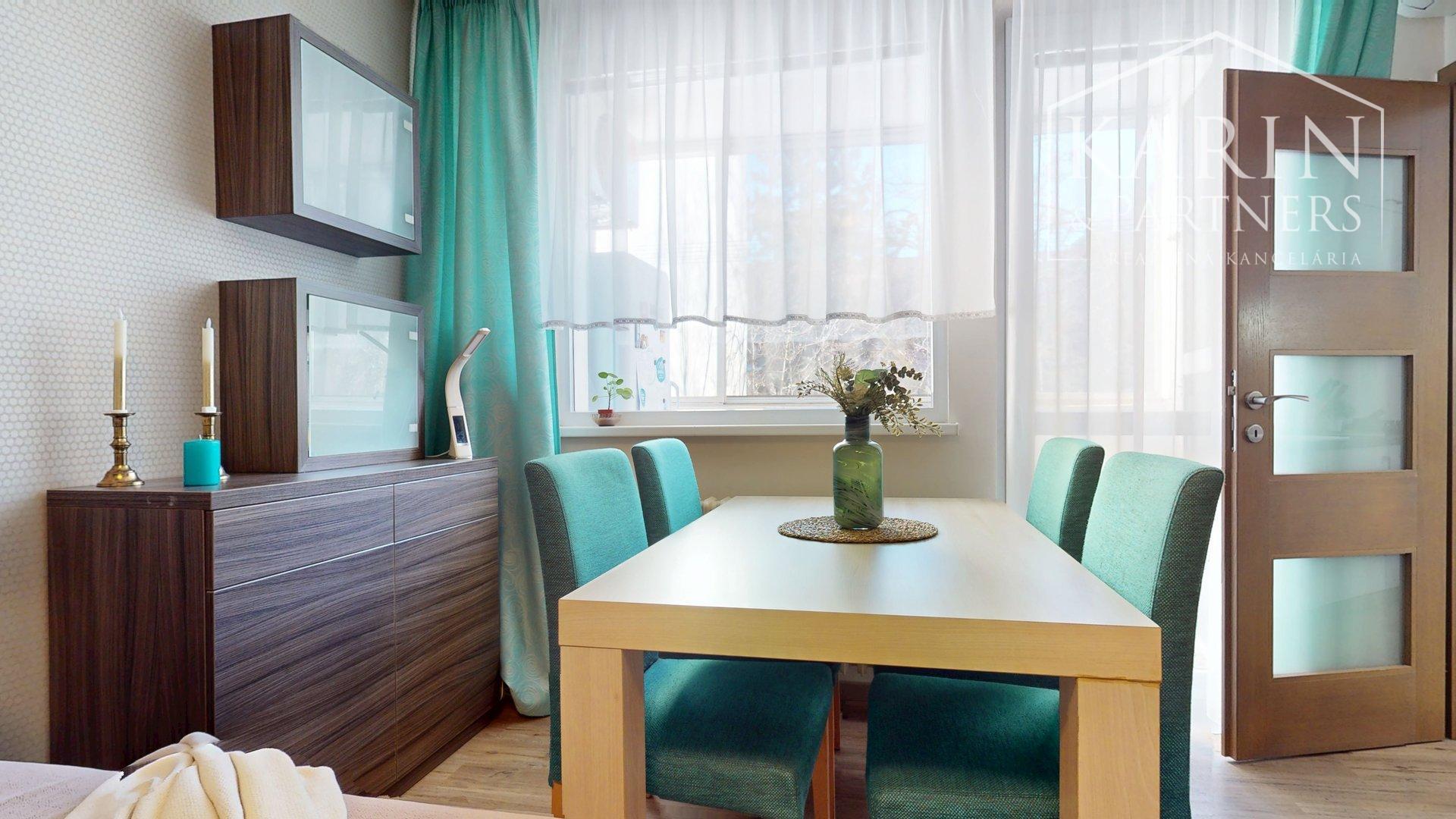 KOMPLETNE ZREKONŠTRUOVANÝ A ZARIADENÝ 4I BYT S LODŽIOU A PIVNICOU