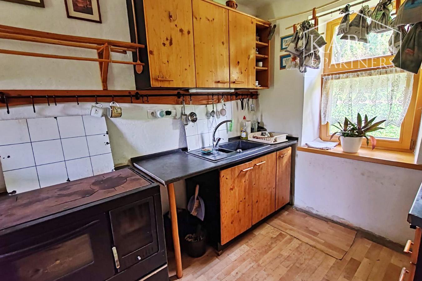 Chalupa pod lesom s ovocným sadom, 4144 m2, Nová Bošáca.