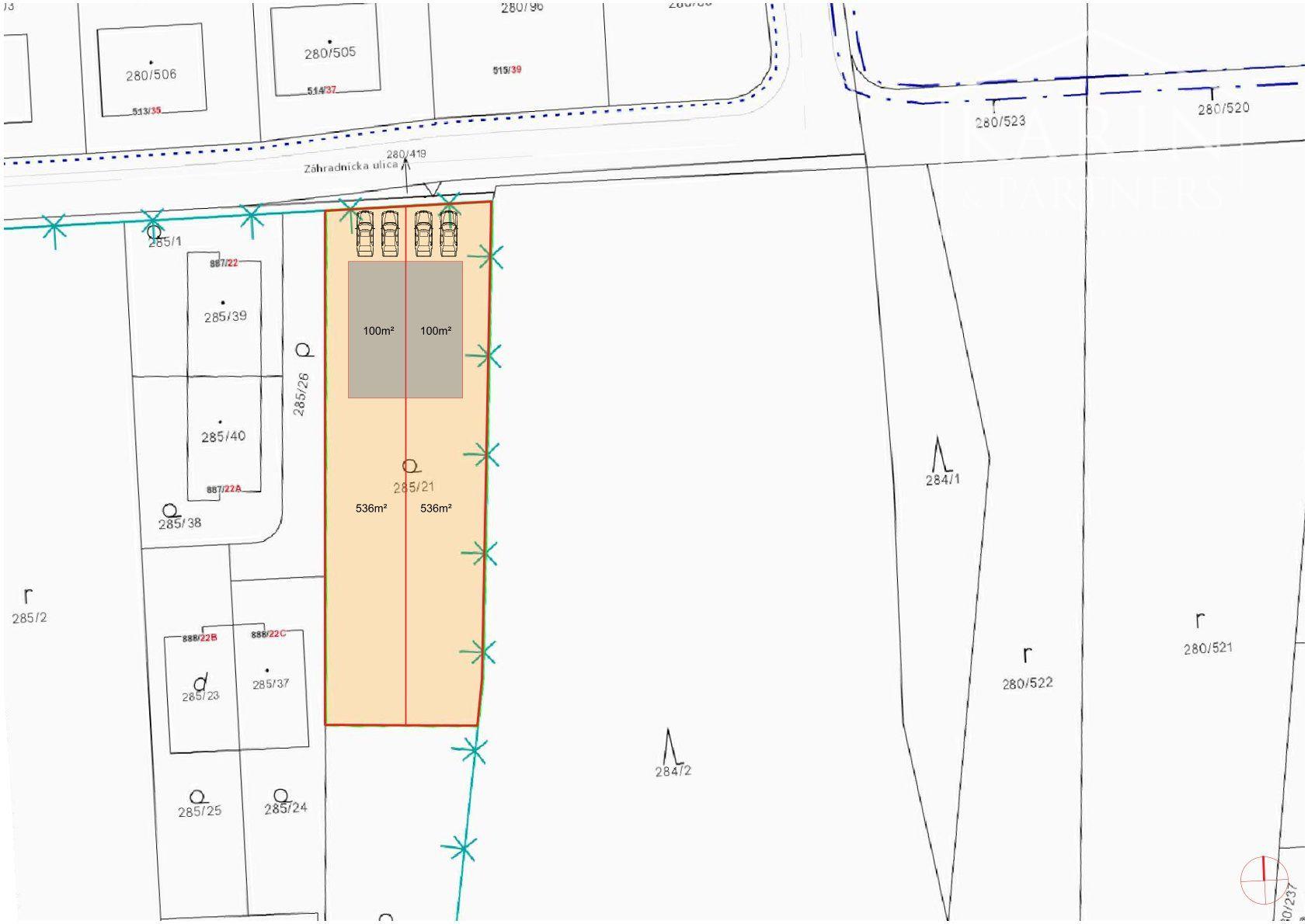 Rovinatý stavebný pozemok, dokonalý rozmer, výmera 1 072 m2  - okr. Senec