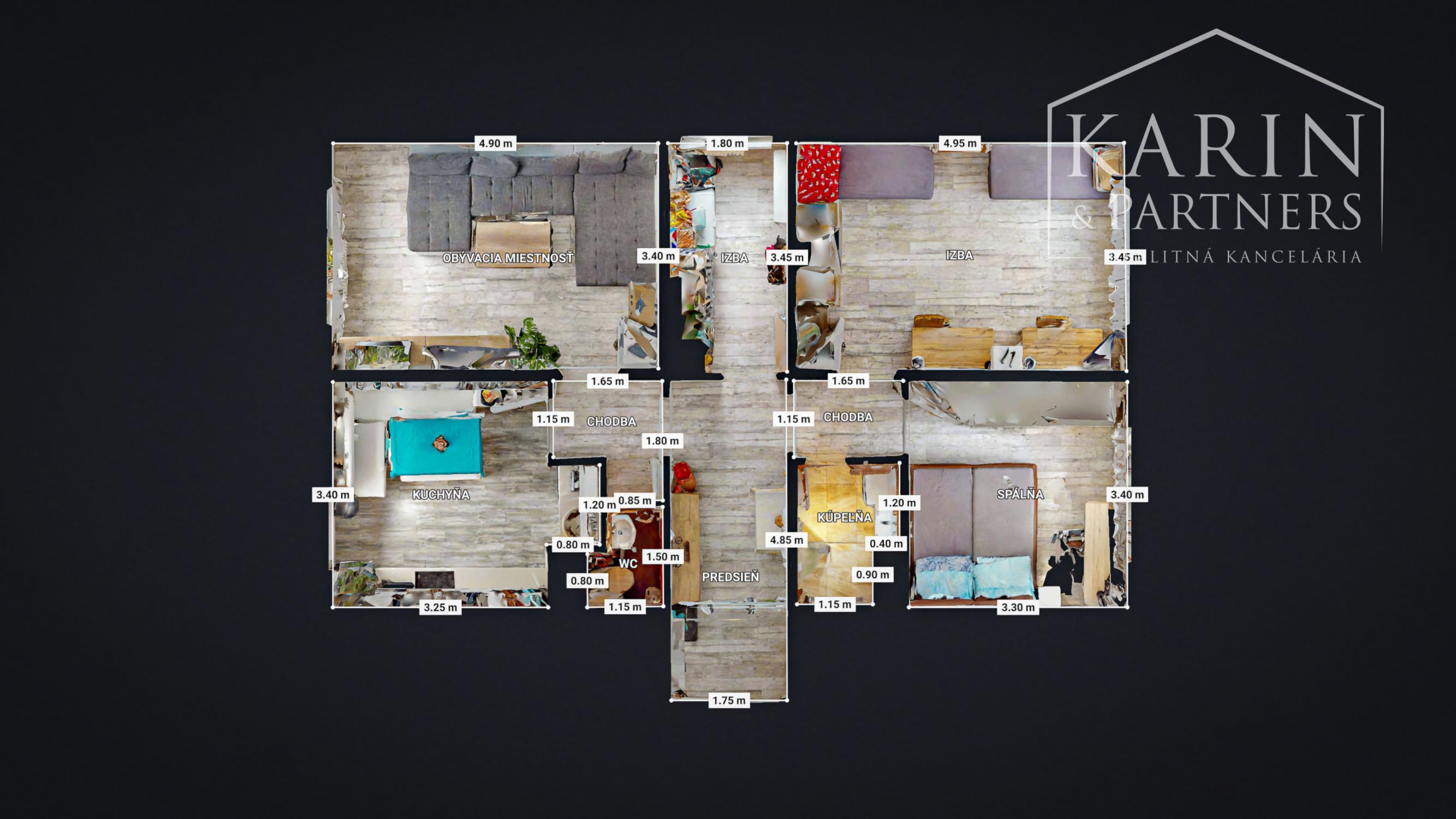 REZERVOVANÉ! Veľkorysý 4-izbový byt po rekonštrukcii na Pribinovej: Ideálny domov pre vašu rodinu