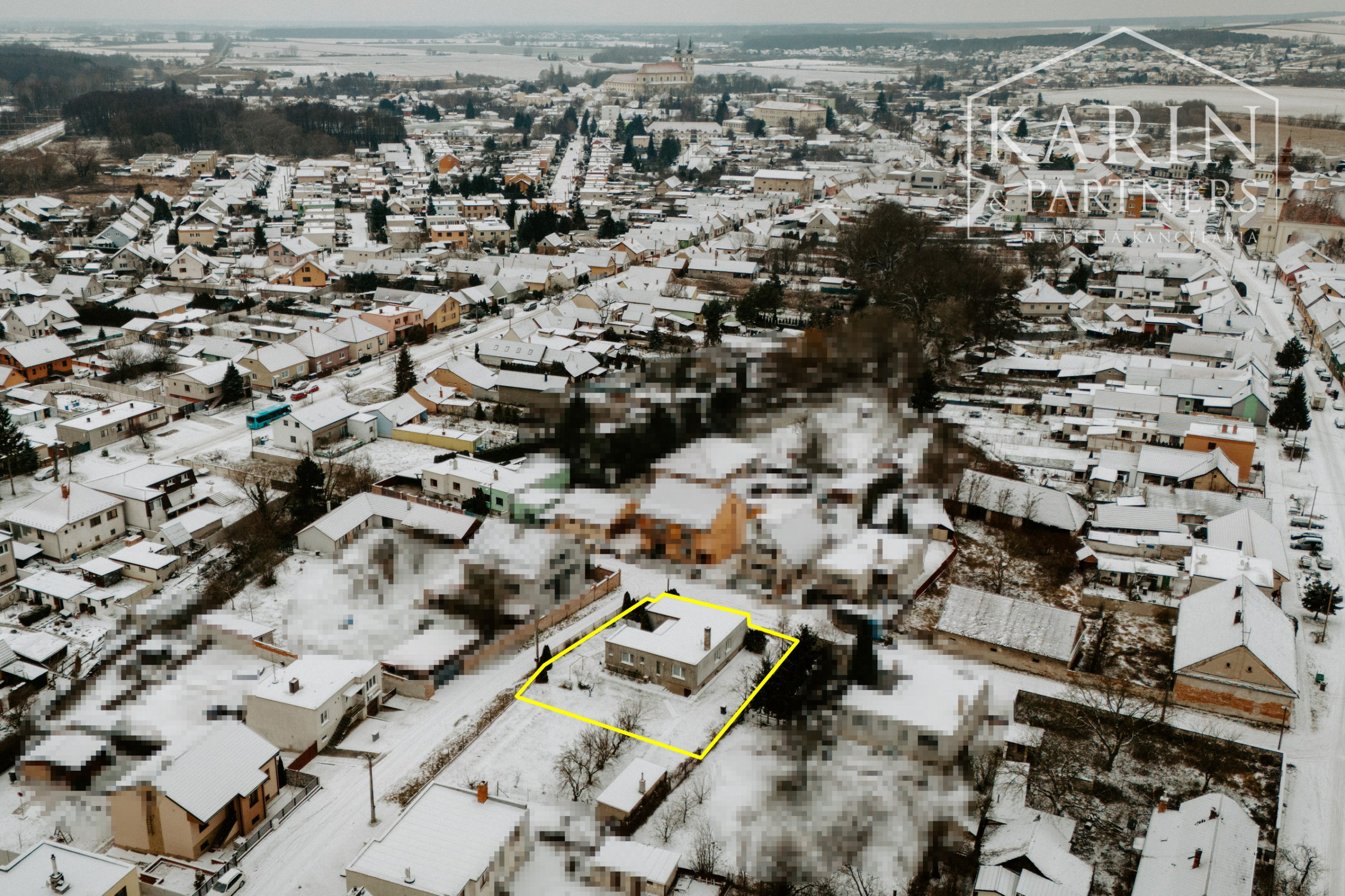 5i rodinný dom v meste Šaštín-Stráže neďaleko lesov