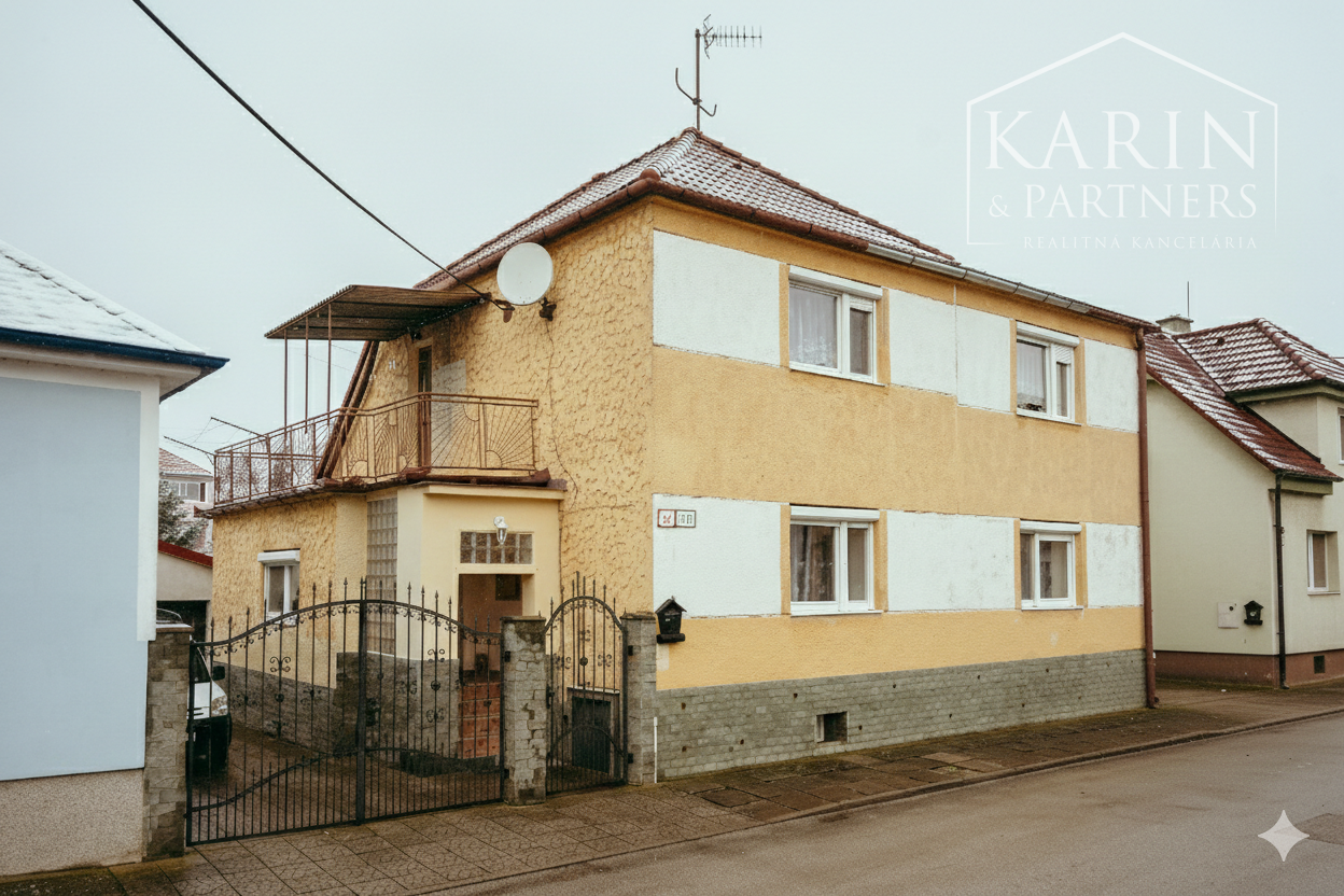 PREDAJ: 5-IZBOVÝ RODINNÝ DOM V SKALICI