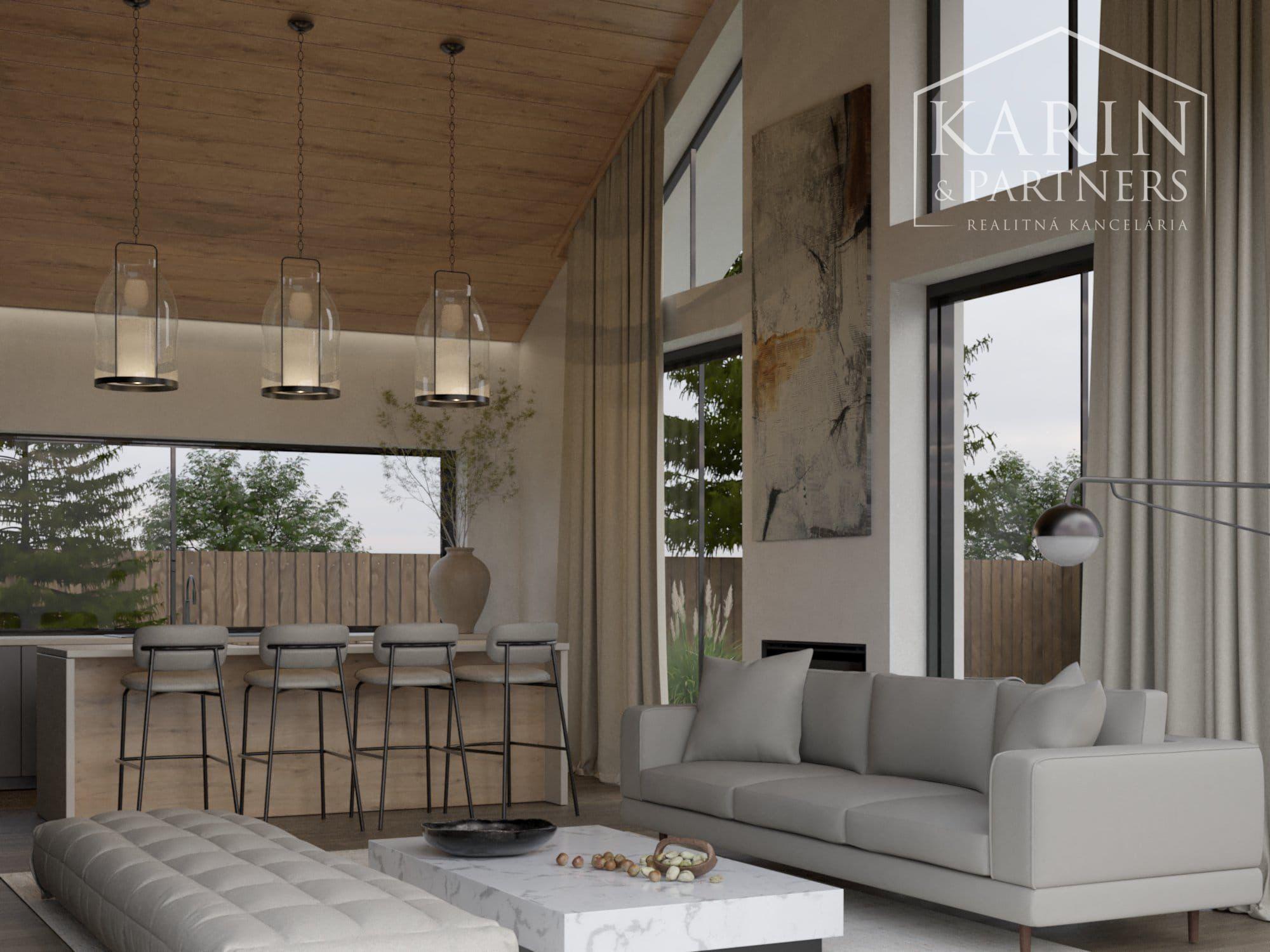 Stavebný pozemok 559 m² v obci Dlhá – projekt domu v cene