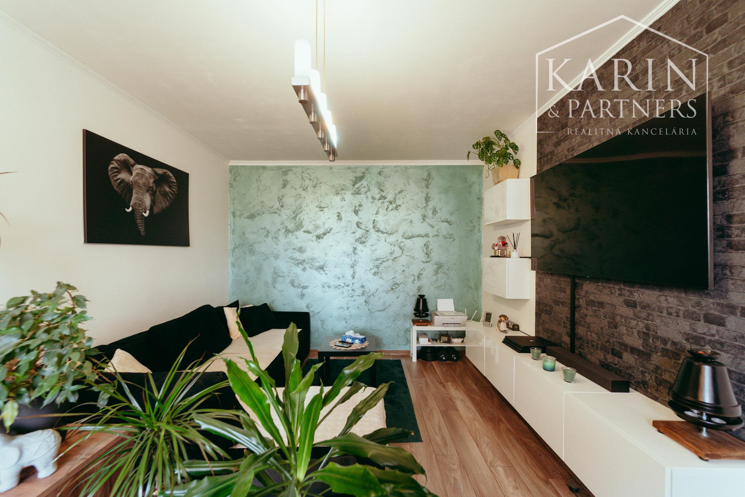 3i zrekonštruovaný, kompletne zariadený byt v centre mesta Malacky