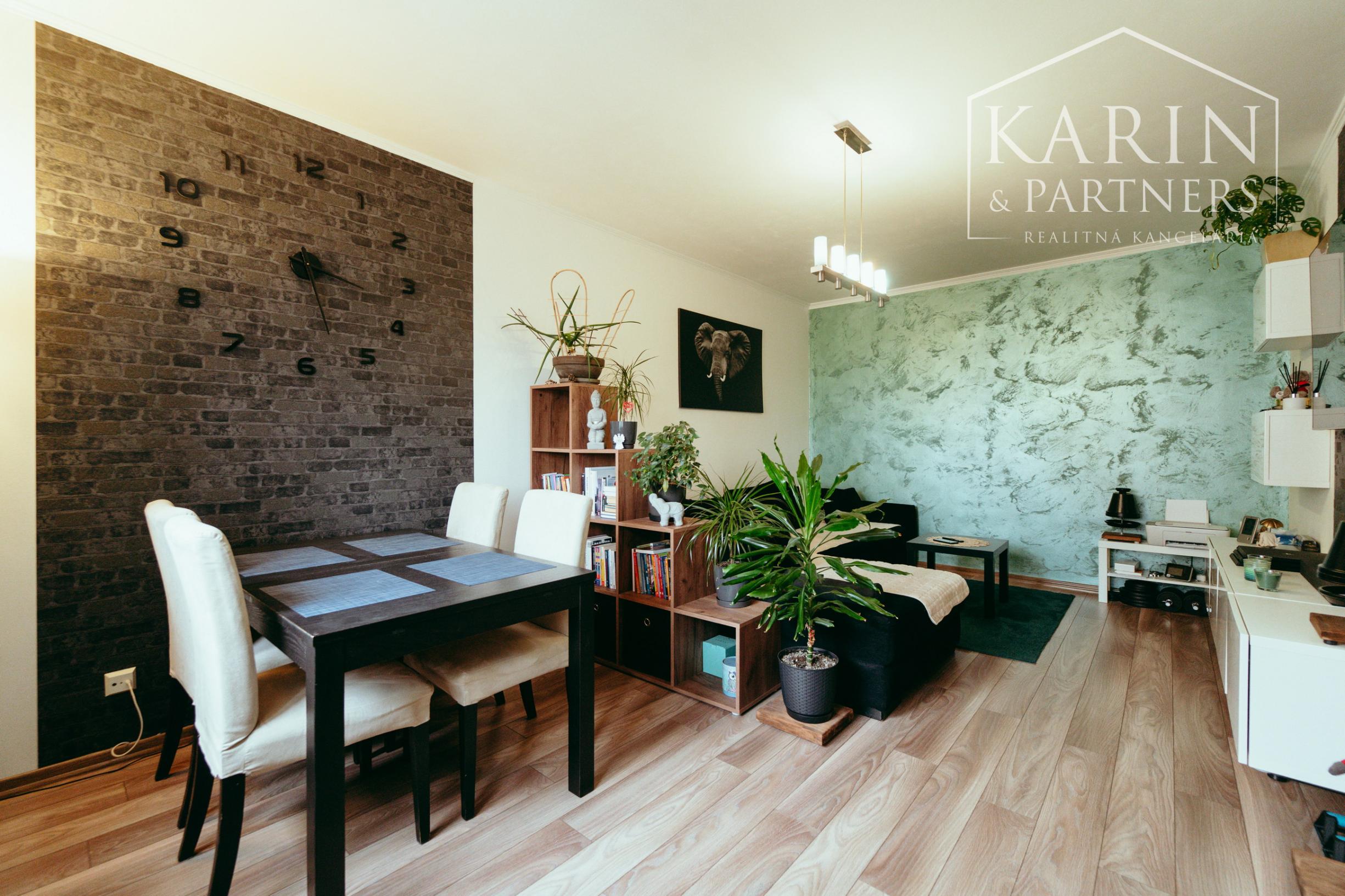 3i zrekonštruovaný, kompletne zariadený byt v centre mesta Malacky