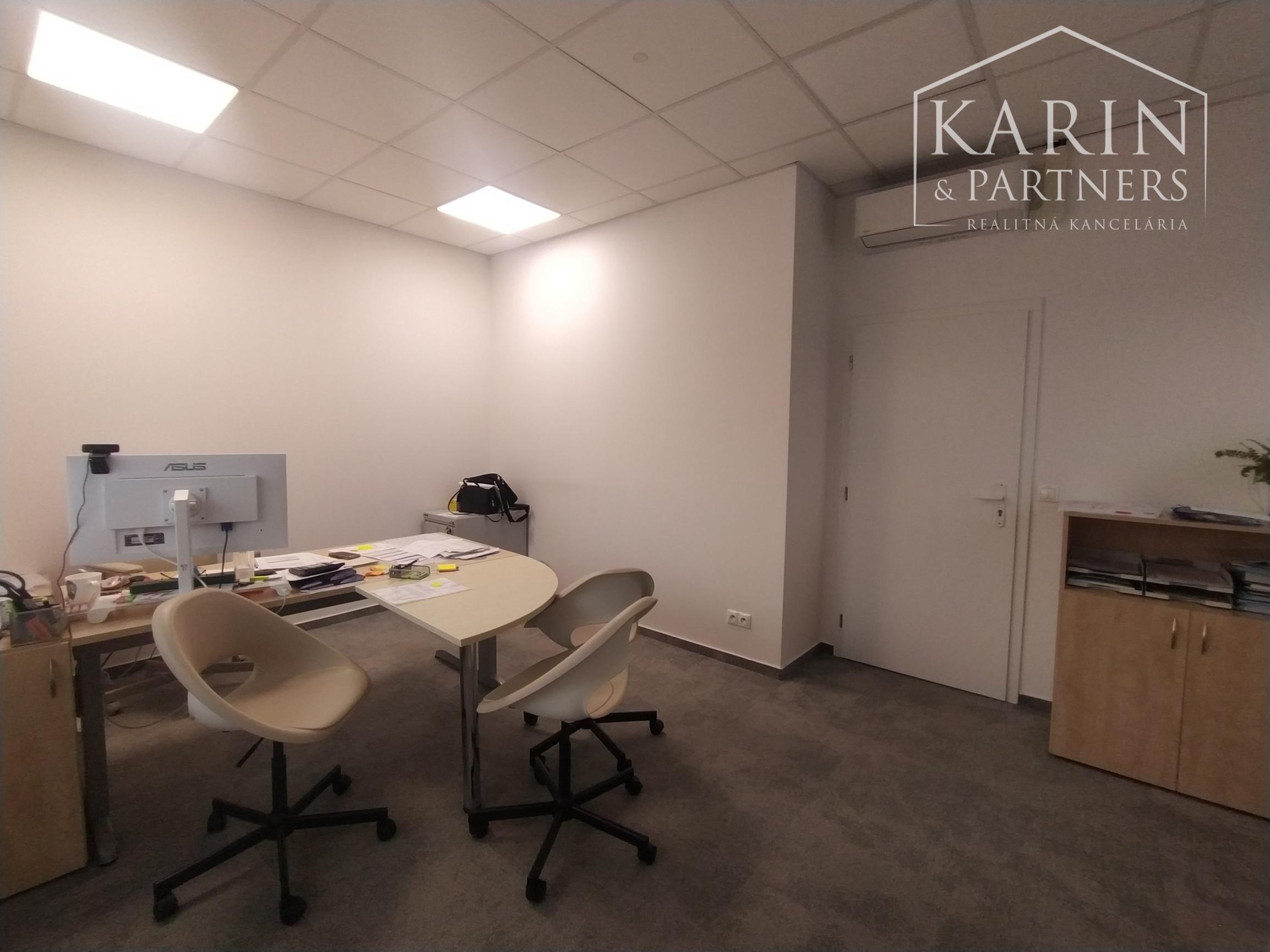 Prenájom klimatizovaný viacúčelový priestor 80 m2 s kuchynkou/ WC/ sprchou + sklad 6m2, BA IV., Dúbravka.