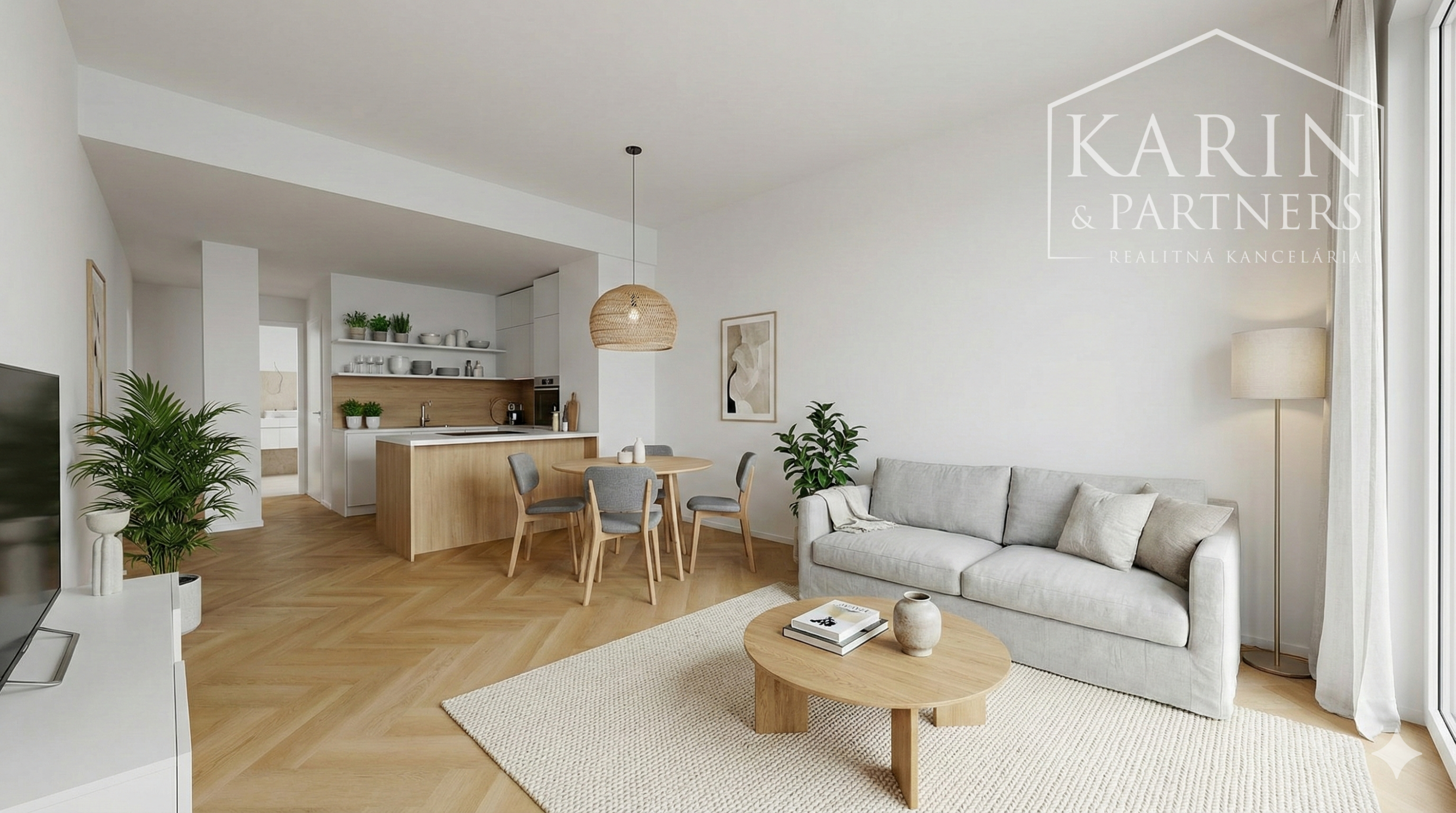 KOMPLETNE ZREKONŠTRUOVANÝ PRIESTRANNÝ 3I BYT S ROZĽAHLOU TERASOU