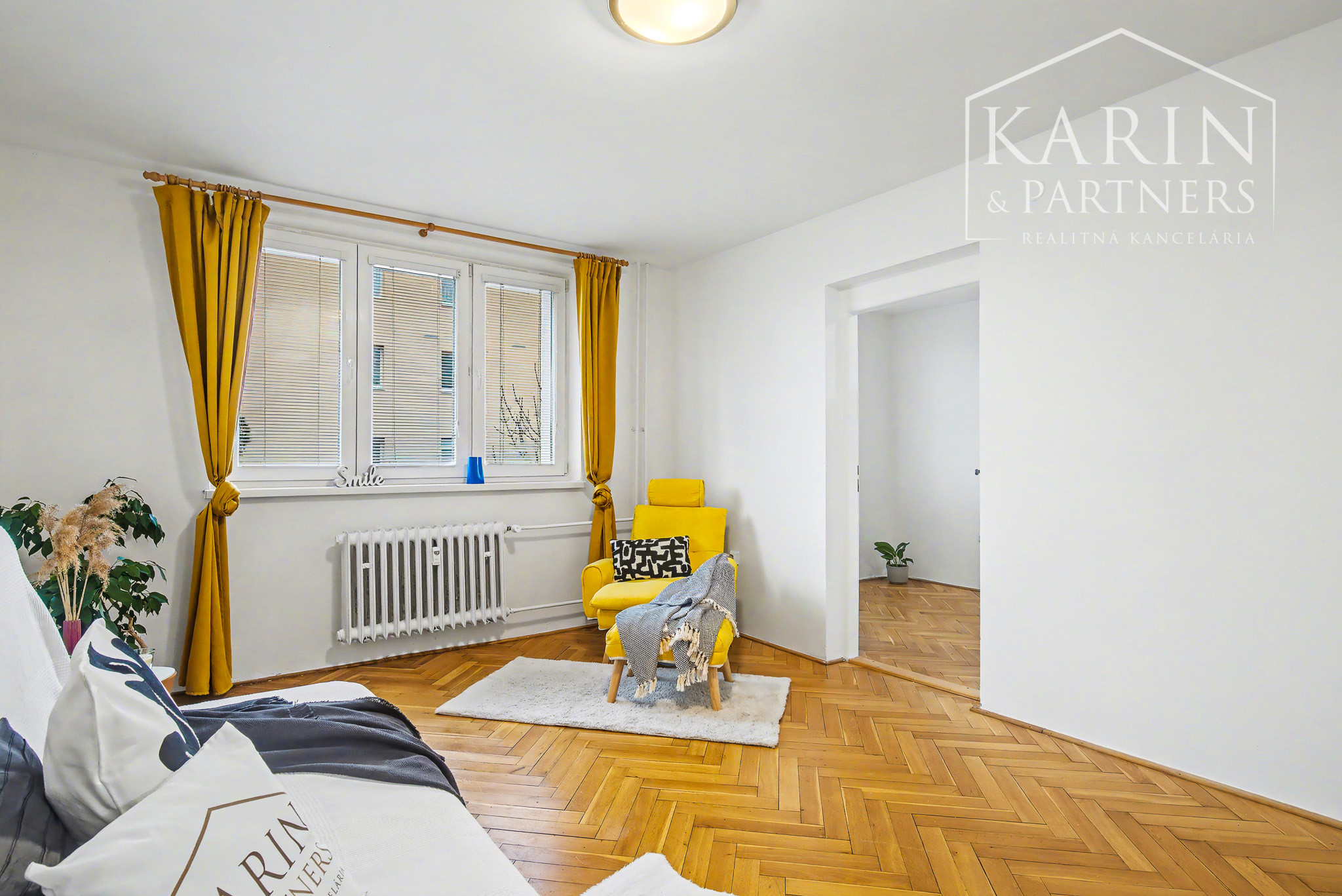 2-izbový byt v parku v širšom centre Modry