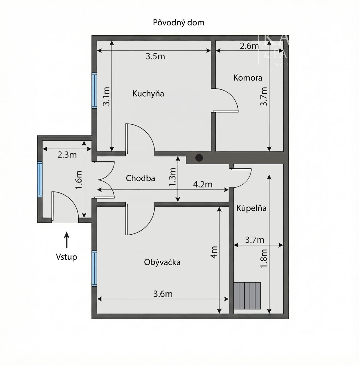5-izbový dom na 25-árovom pozemku s nádychom histórie a absolútnym tichom