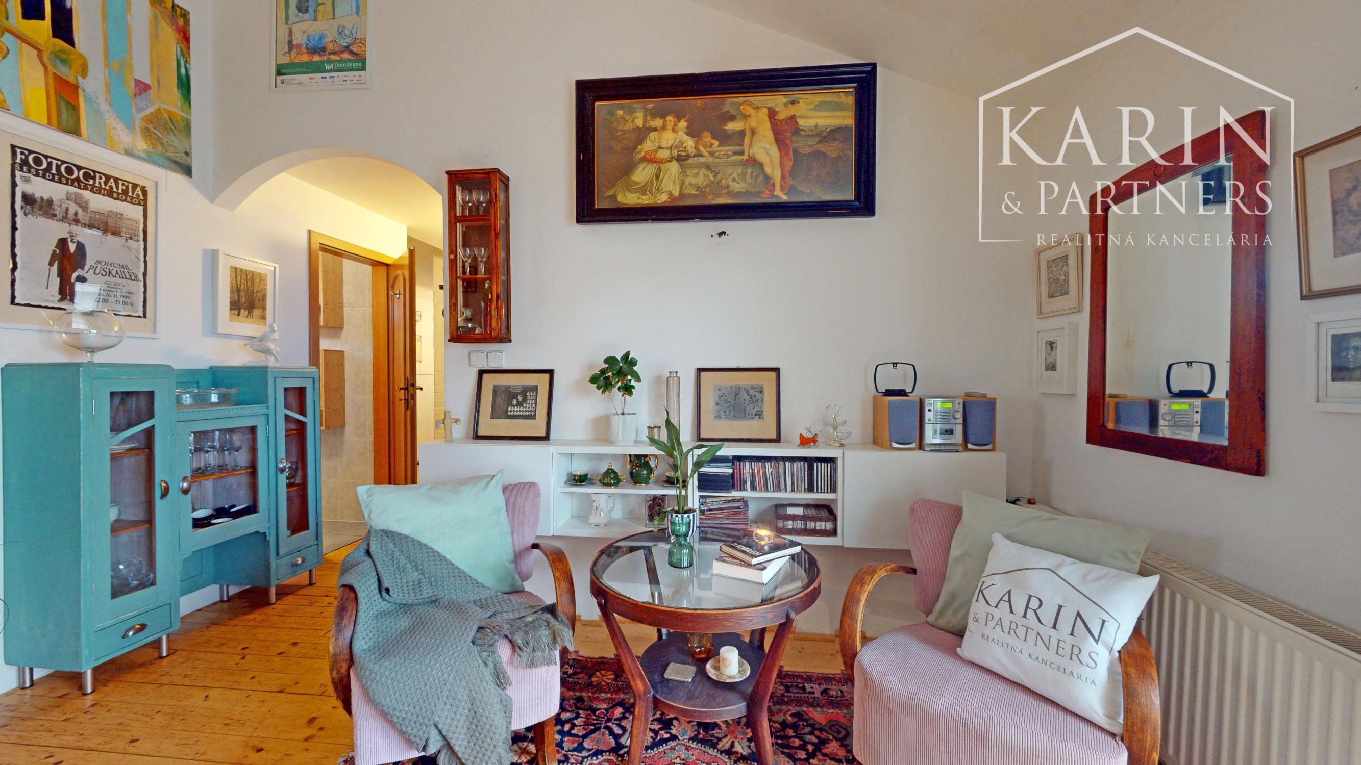 Na predaj 2 izbový staromestský byt v BA-Staré Mesto, ul. Žilinská