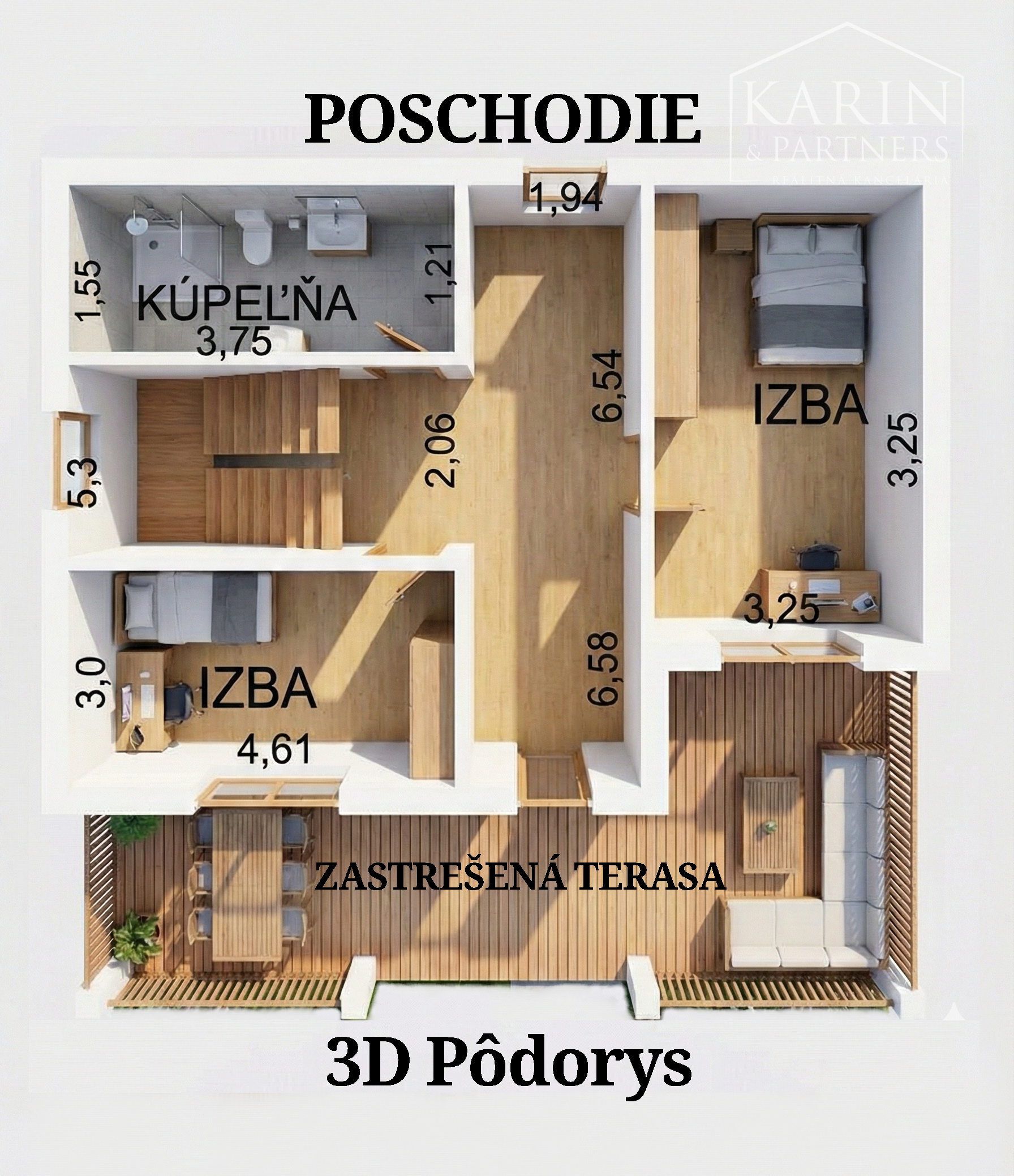 Priestranný 7 izb. rodinný dom - 6 km od NZ / ZNÍŽENÁ CENA !