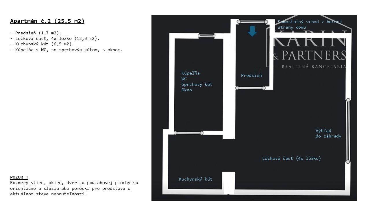 Bývajte a zarábajte na jednom mieste, pri termálnom kúpalisku