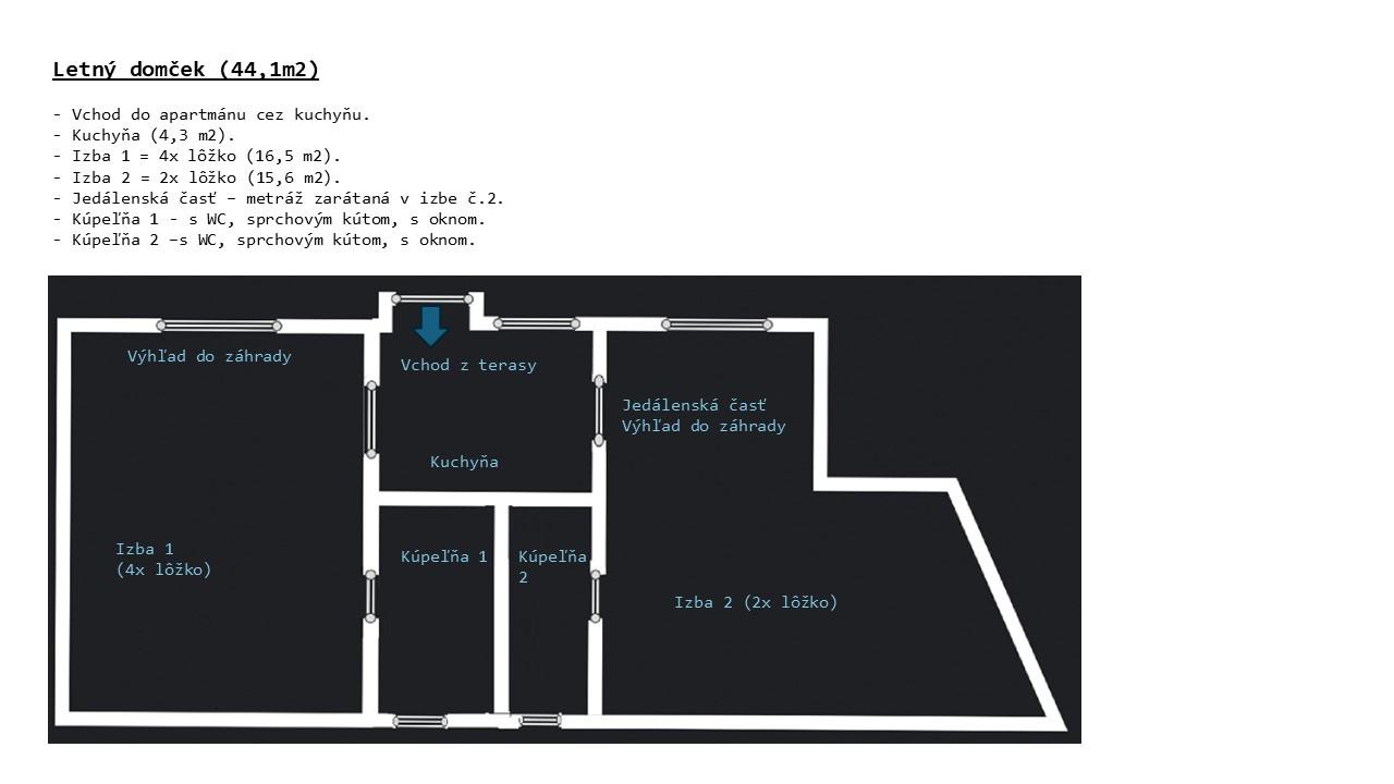 Bývajte a zarábajte na jednom mieste, pri termálnom kúpalisku