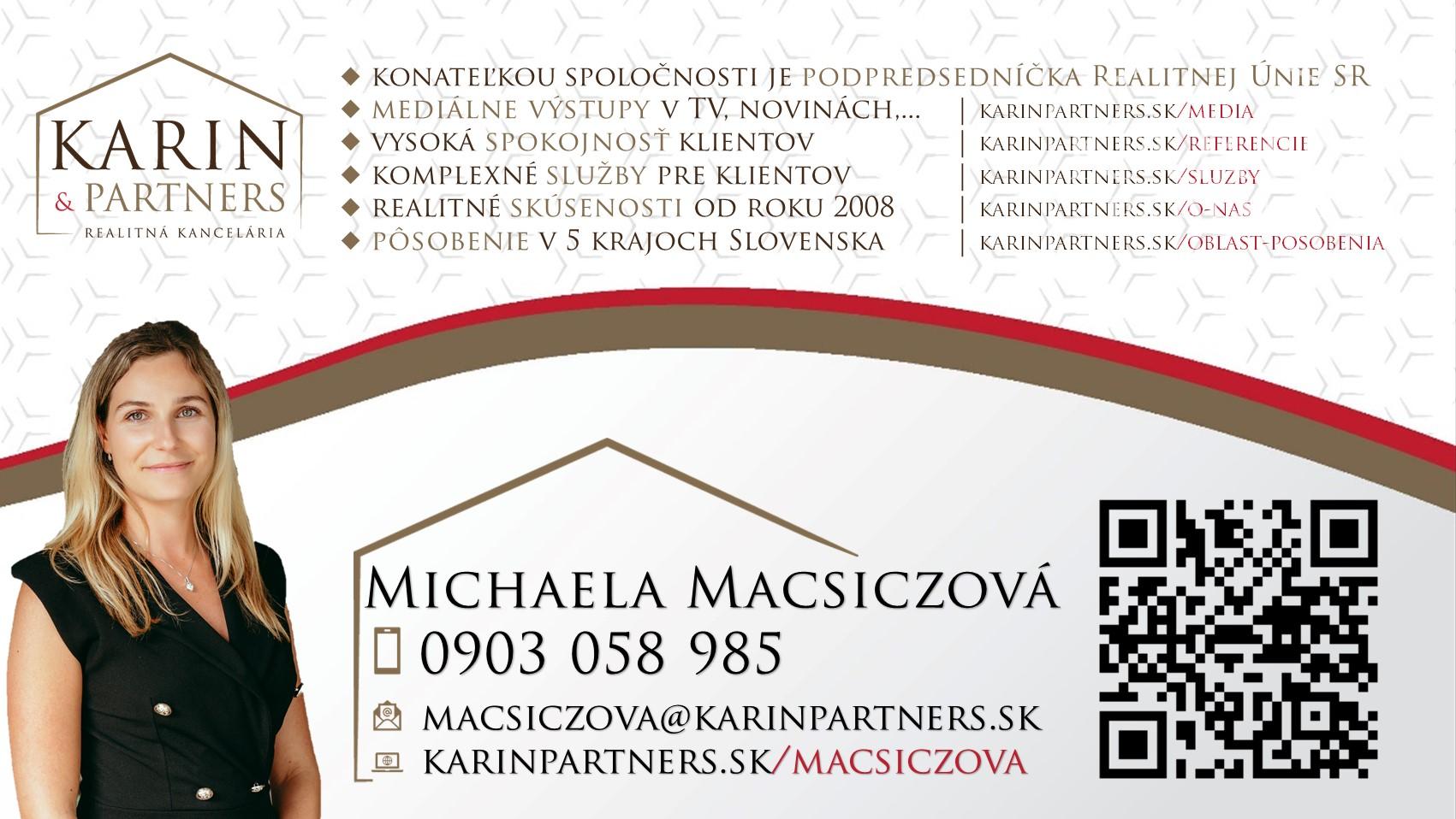 3-izbový byt s atmosférou rodinného domu, terasou a podkrovím