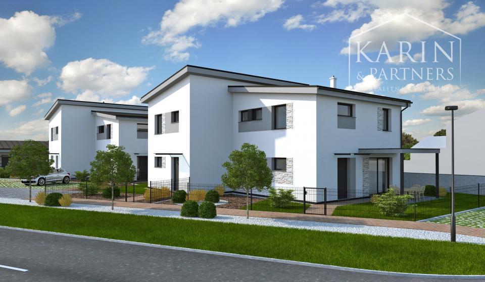 Predaj-3 izbový rodinný dom novostavba v obci Láb okr. Malacky