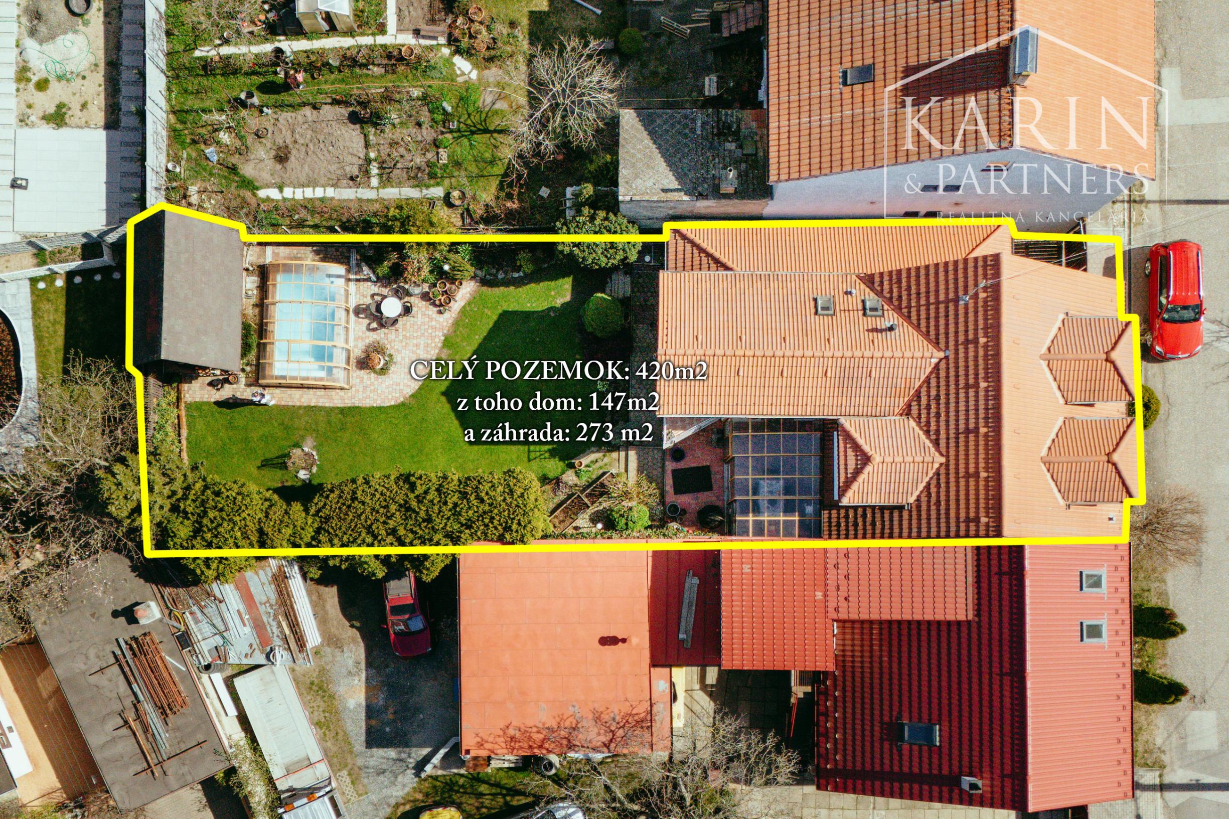 STUPAVA - Rodinný dom s atmosférou  - 5 izieb, záhrada, záhradný domček, bazén, parkovanie