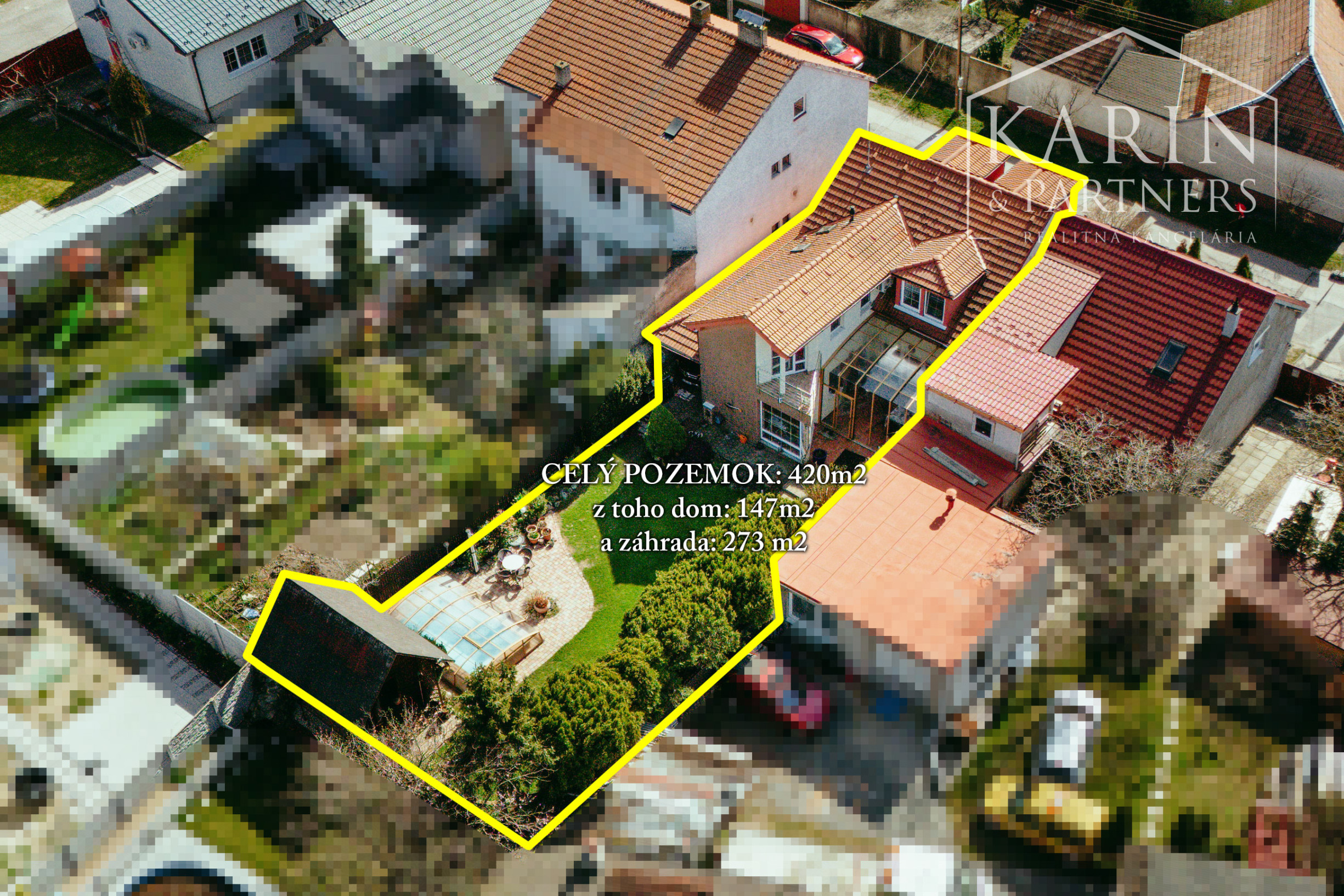 STUPAVA - Rodinný dom s atmosférou  - 5 izieb, záhrada, záhradný domček, bazén, parkovanie