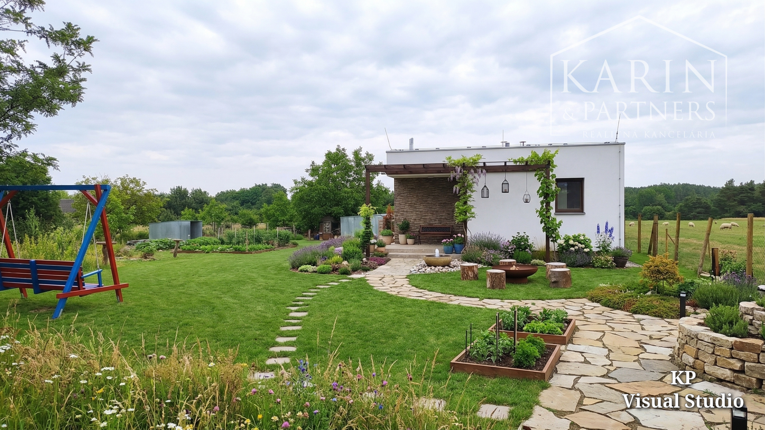 4izbový rodinný dom, k.ú.Kolárovo, na samote v prírode