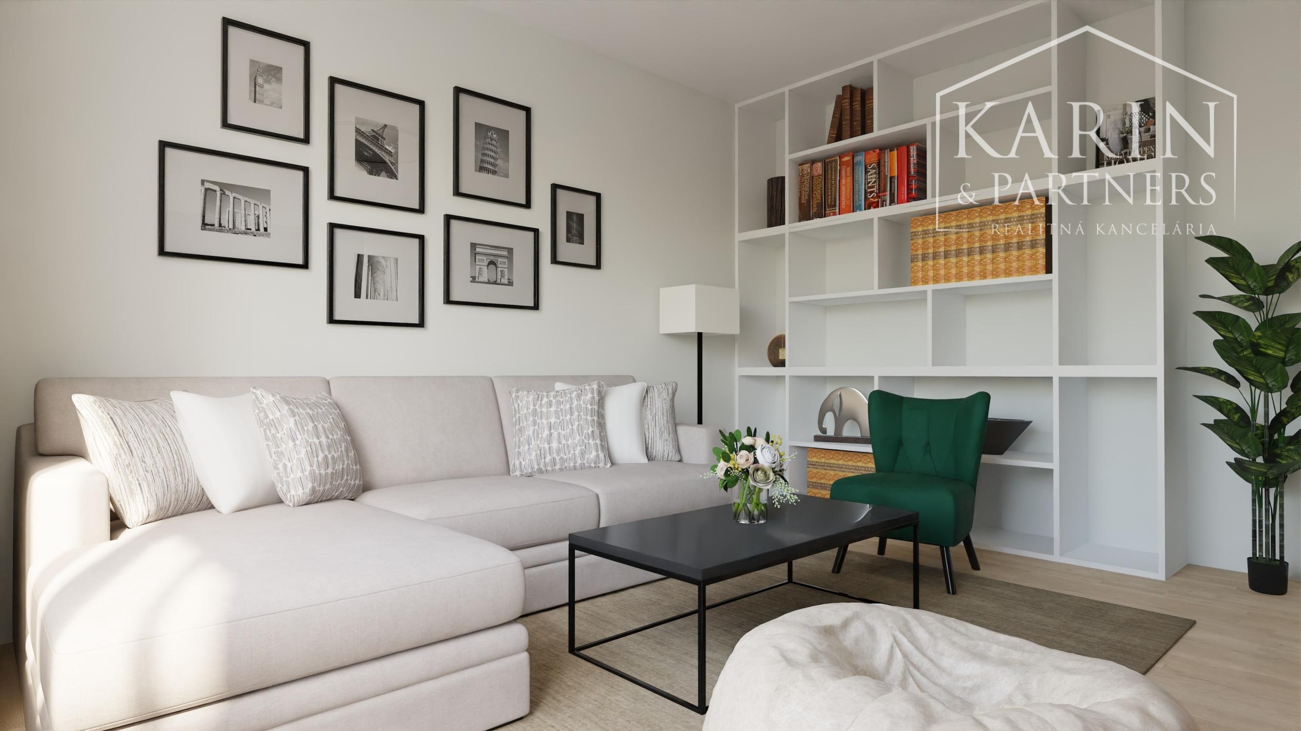 3 izbový byt s loggiou ul. Budyšínska - štvrť Tehelné pole  pri Trnavskom Mýte