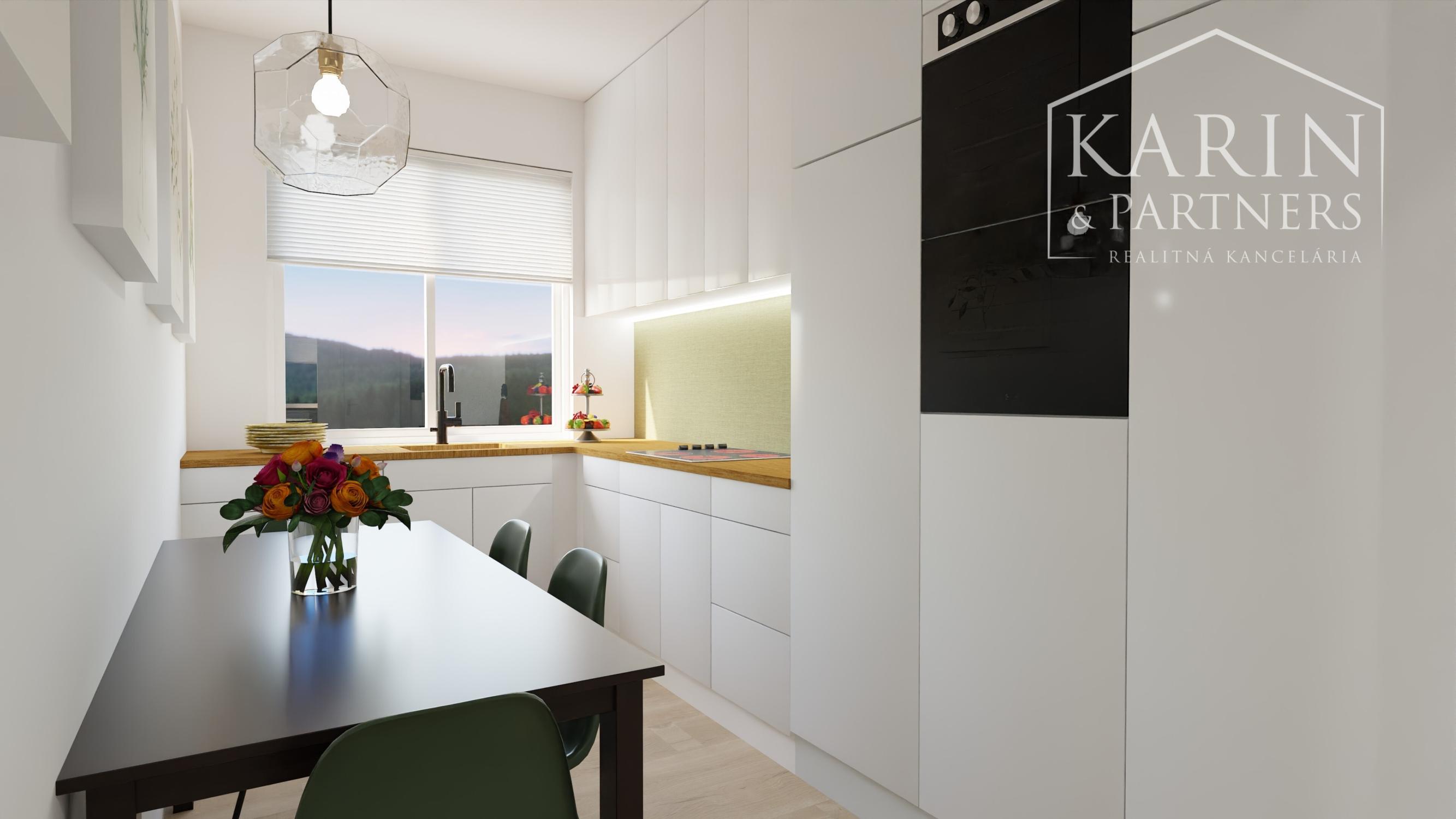 3 izbový byt s loggiou ul. Budyšínska - štvrť Tehelné pole  pri Trnavskom Mýte