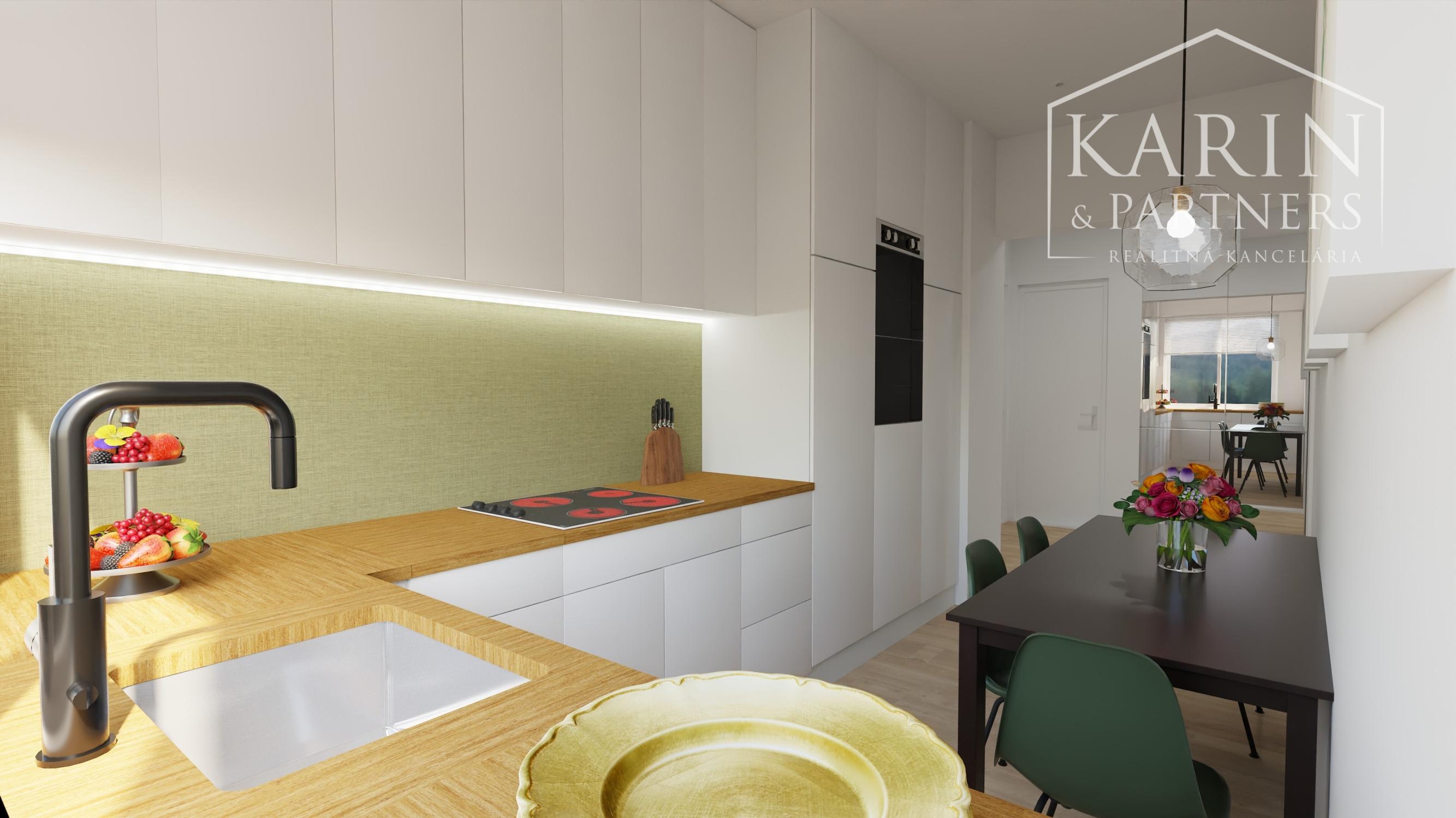 3 izbový byt s loggiou ul. Budyšínska - štvrť Tehelné pole  pri Trnavskom Mýte