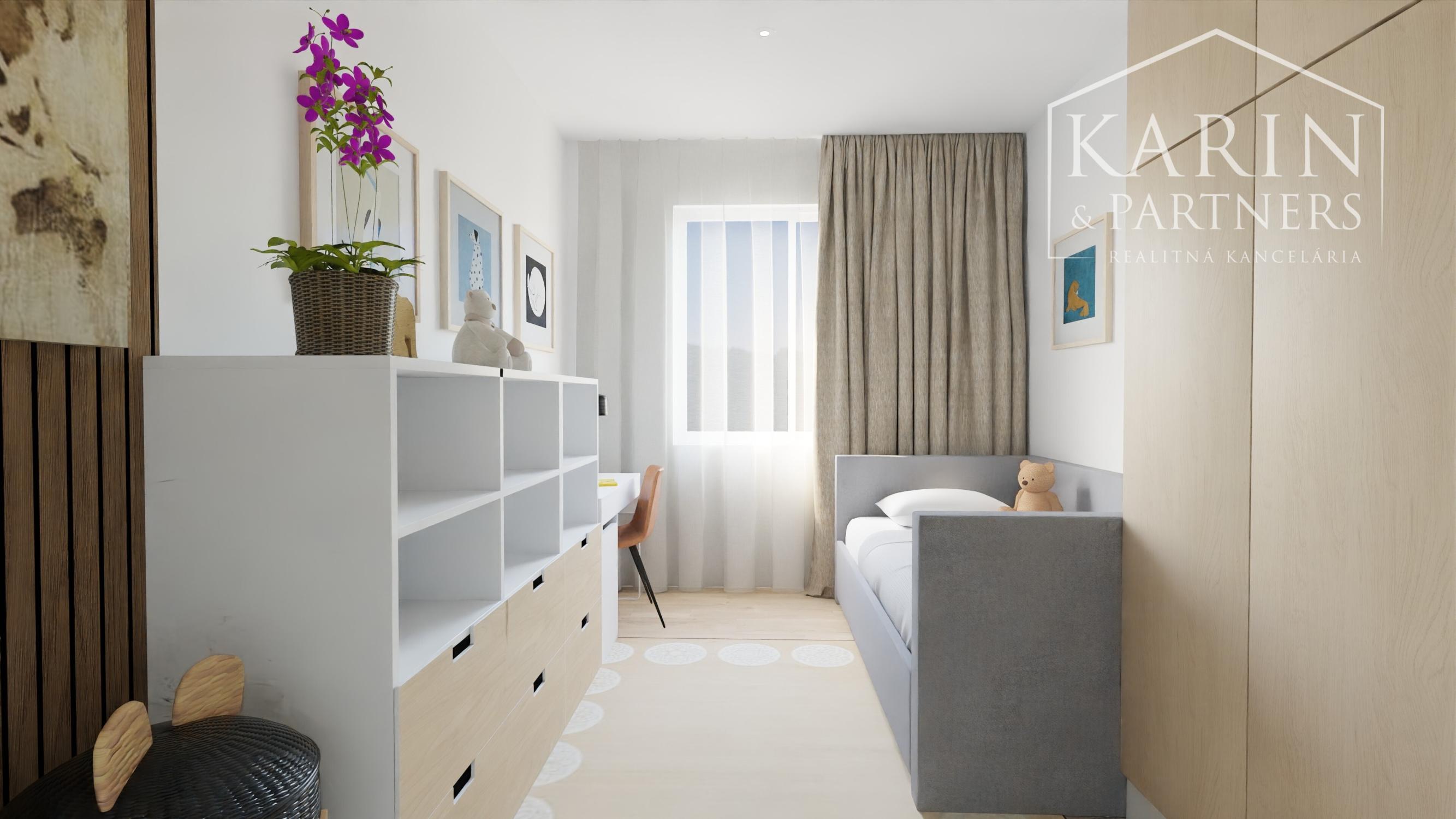 3 izbový byt s loggiou ul. Budyšínska - štvrť Tehelné pole  pri Trnavskom Mýte