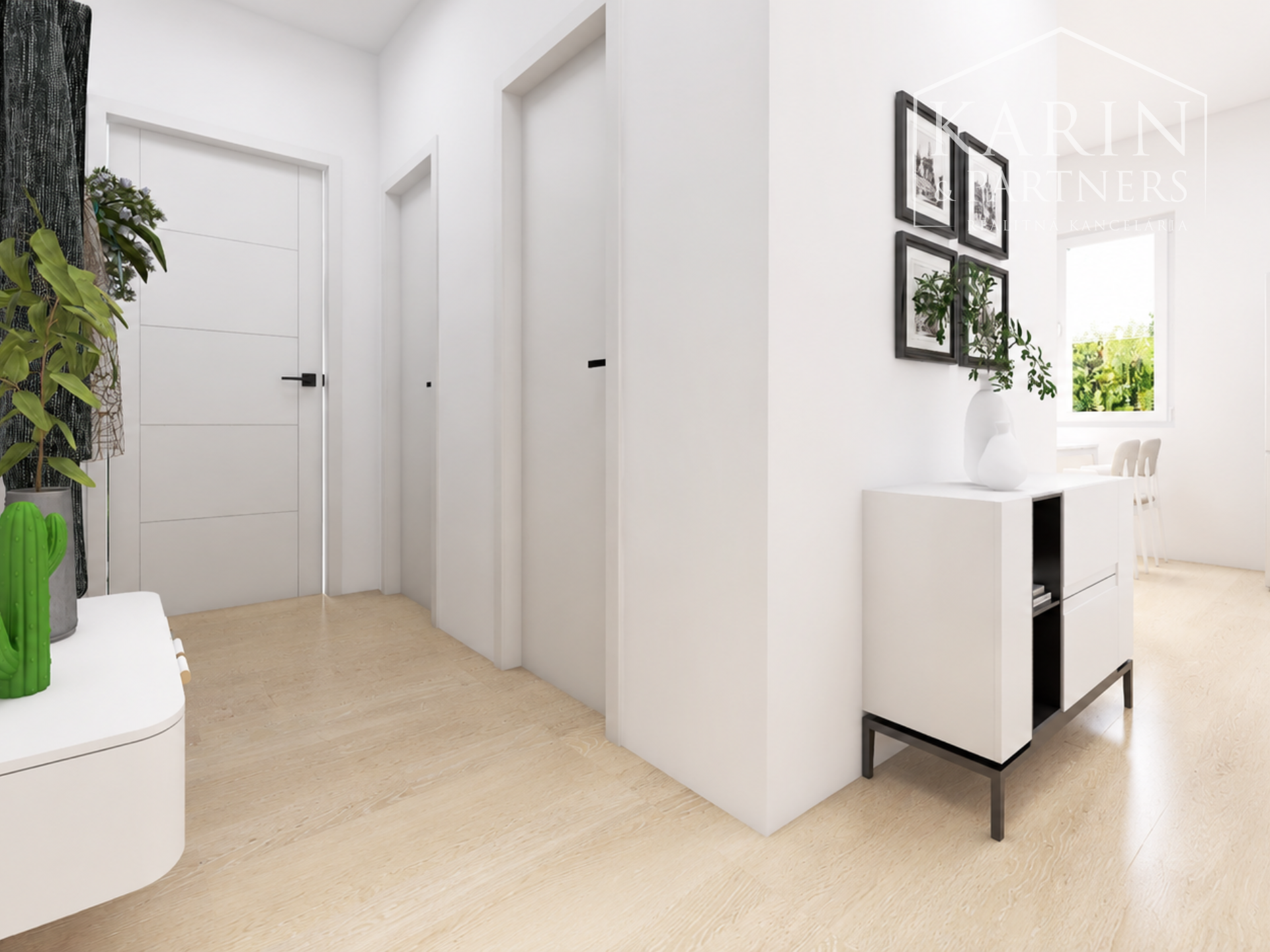 3-izbový byt s dvomi balkónmi v centre Nitry – Párovská ulica
