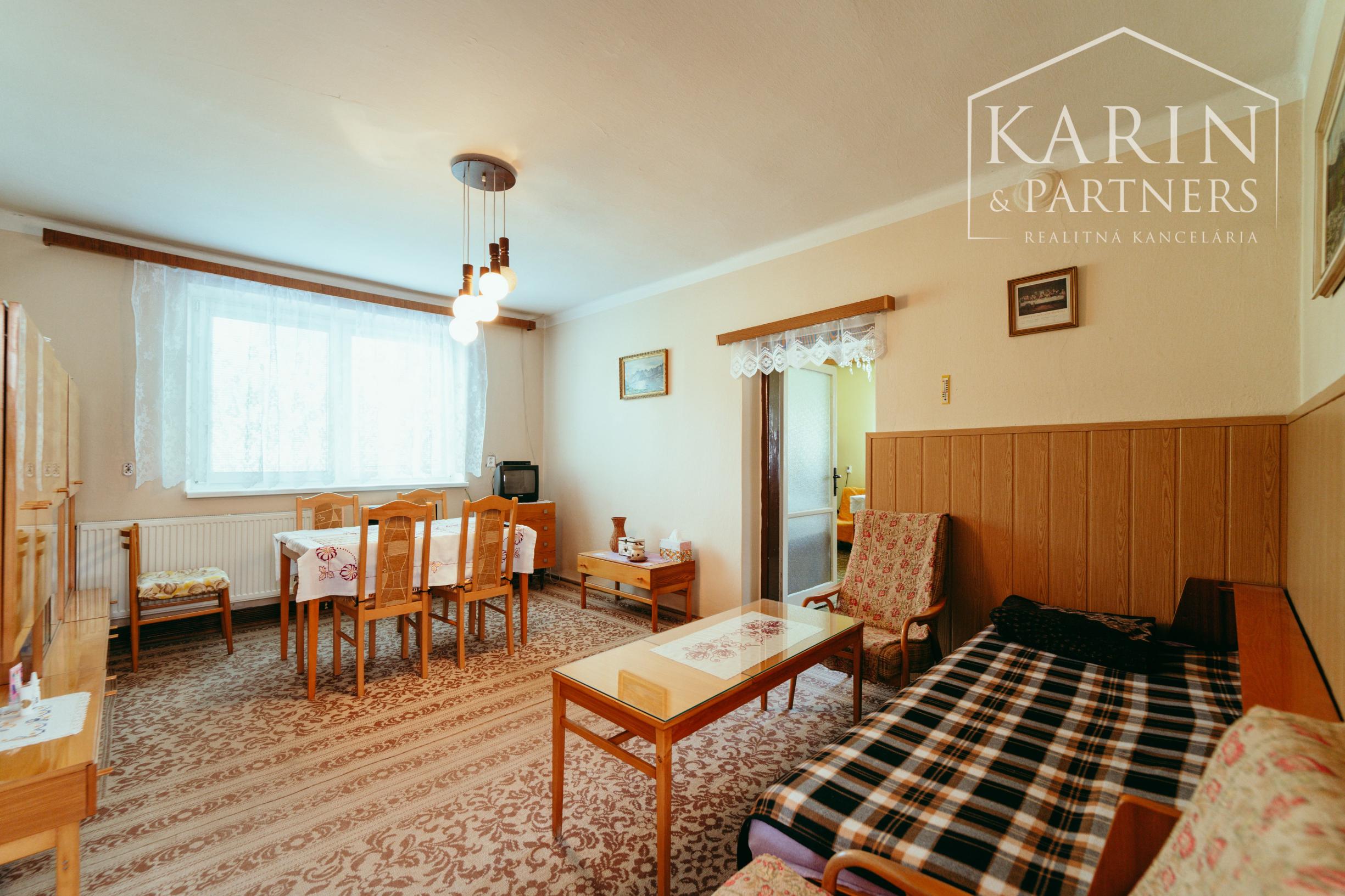 POCTIVÝ 3i TEHLOVÝ DOM V TOP PÔVODNOM STAVE, POZEMOK 1129m²