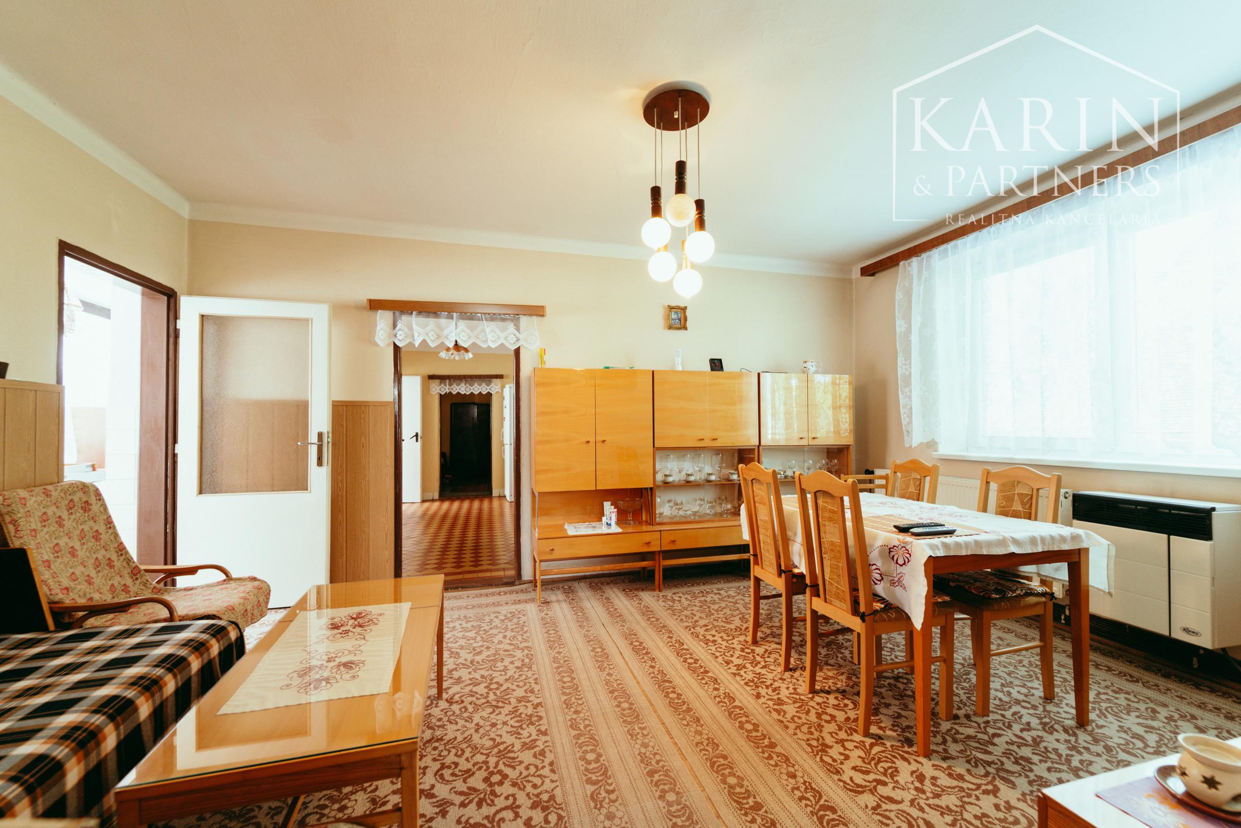 POCTIVÝ 3i TEHLOVÝ DOM V TOP PÔVODNOM STAVE, POZEMOK 1129m²